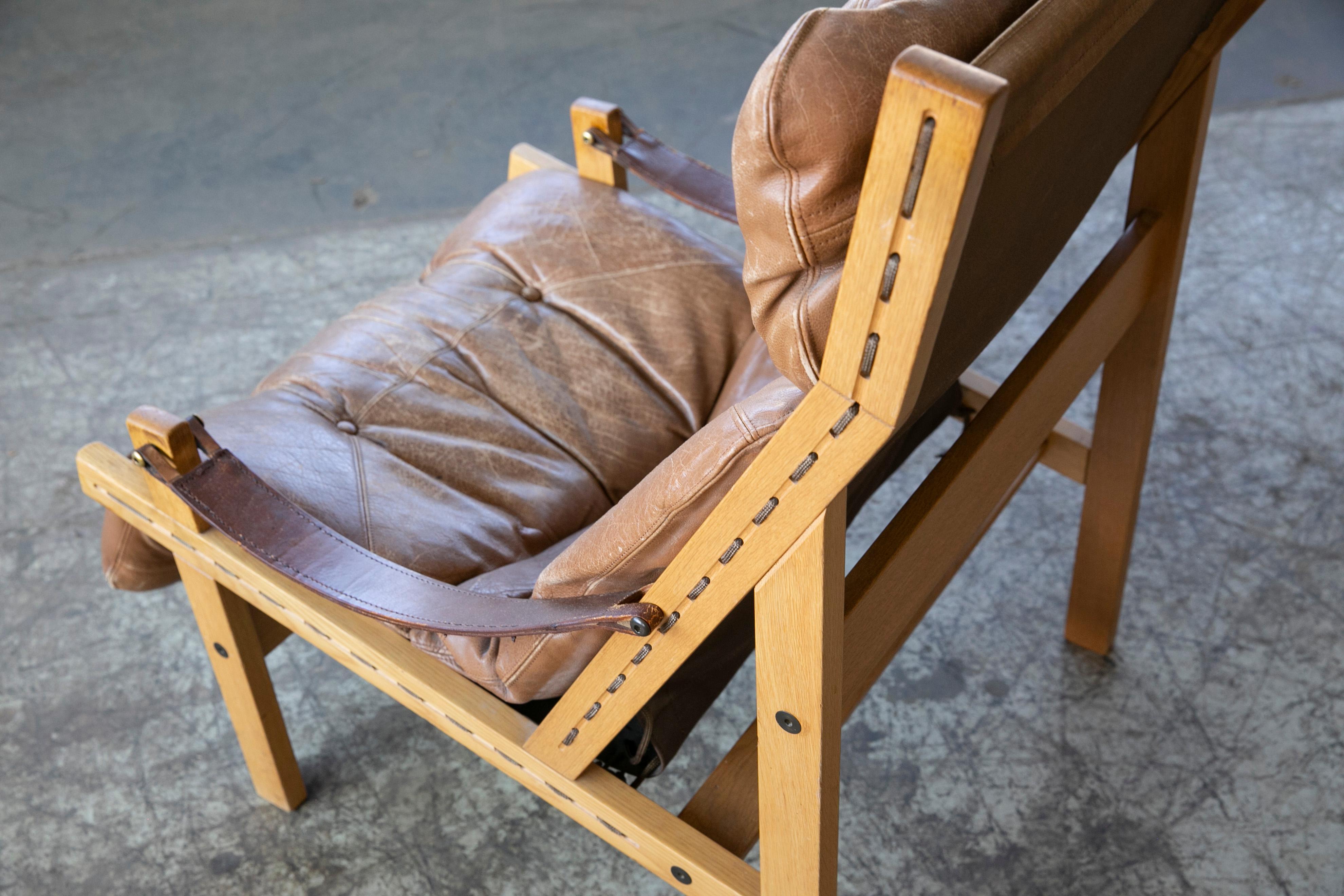 Mid-Century Easy Chair Model Hunter by Torbjørn Afdal for Bruksbo, Norway 3