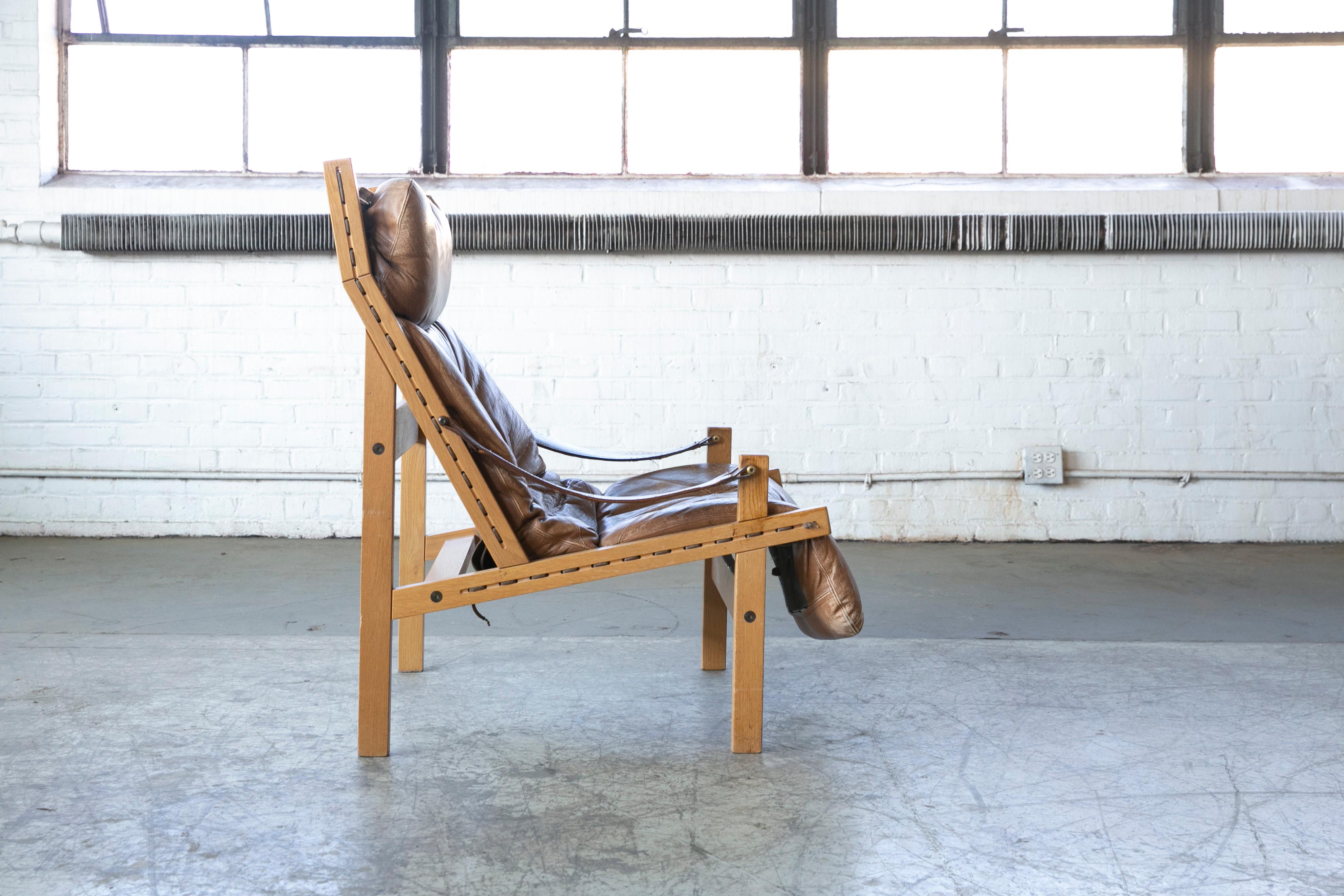 Scandinavian Modern Mid-Century Easy Chair Model Hunter by Torbjørn Afdal for Bruksbo, Norway