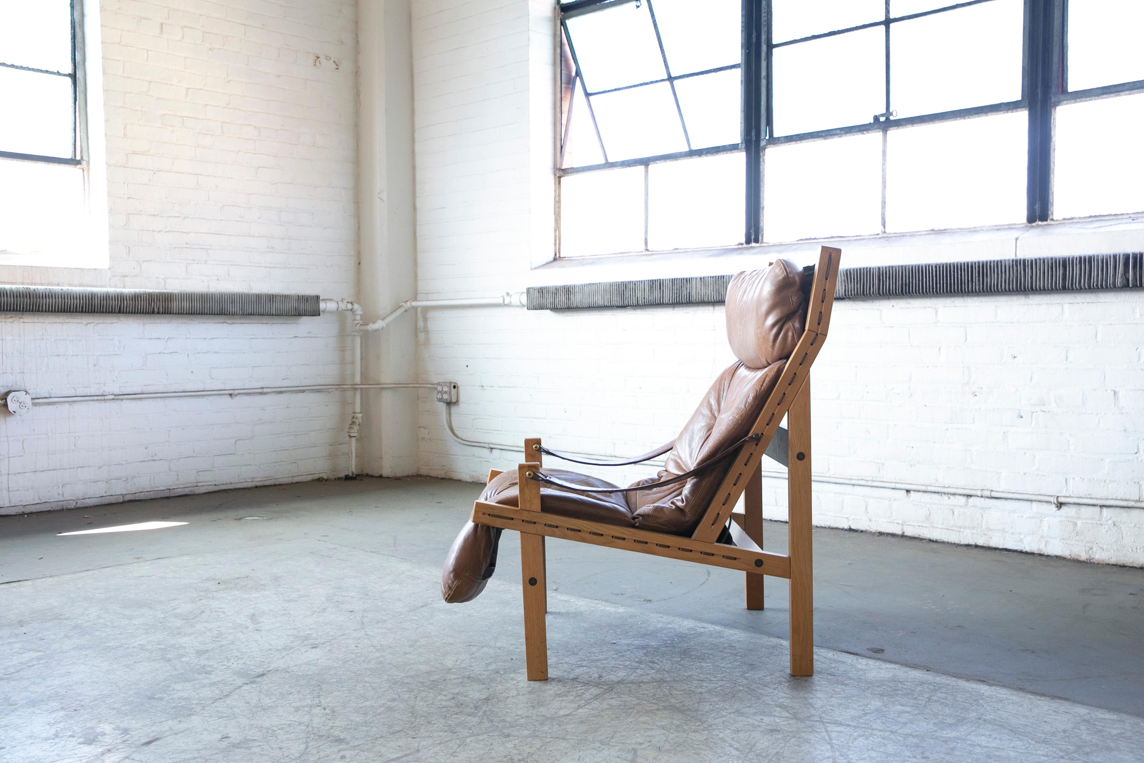 Norwegian Mid-Century Easy Chair Model Hunter by Torbjørn Afdal for Bruksbo, Norway