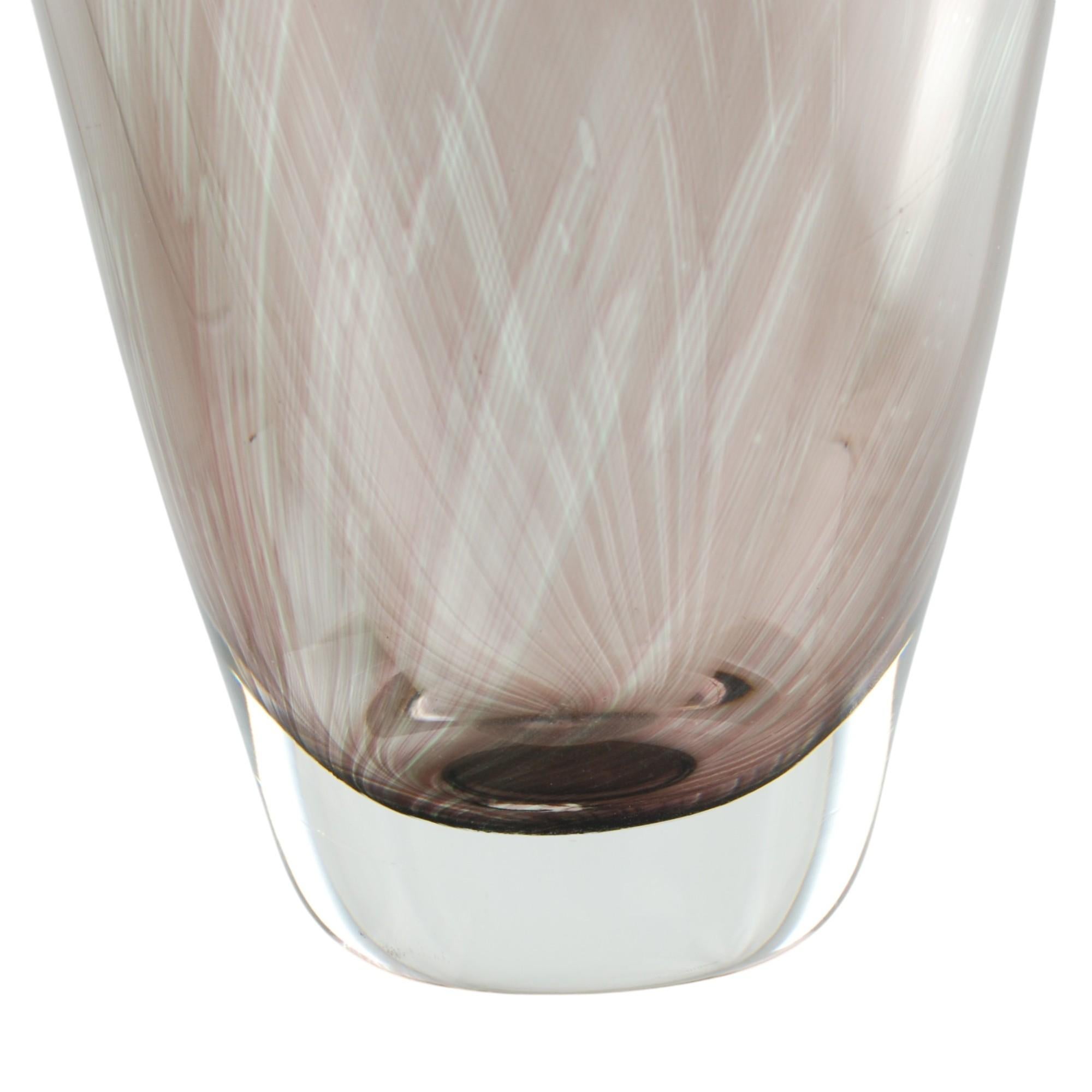 Suédois Vase en verre à grappes Edvin Öhrström pour Orrefors Suède, milieu du siècle dernier en vente