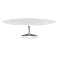 Used Midcentury Eero Saarinen for Knoll Oval Dining Table