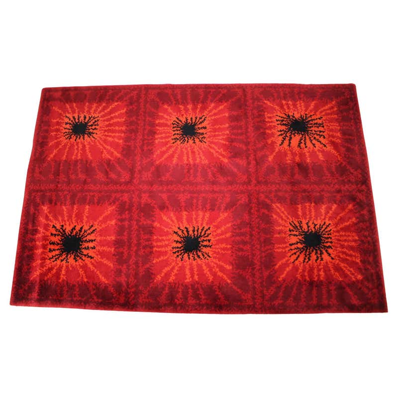 Mid-Century Modern Area Rug by Ege Rya For Sale at 1stDibs