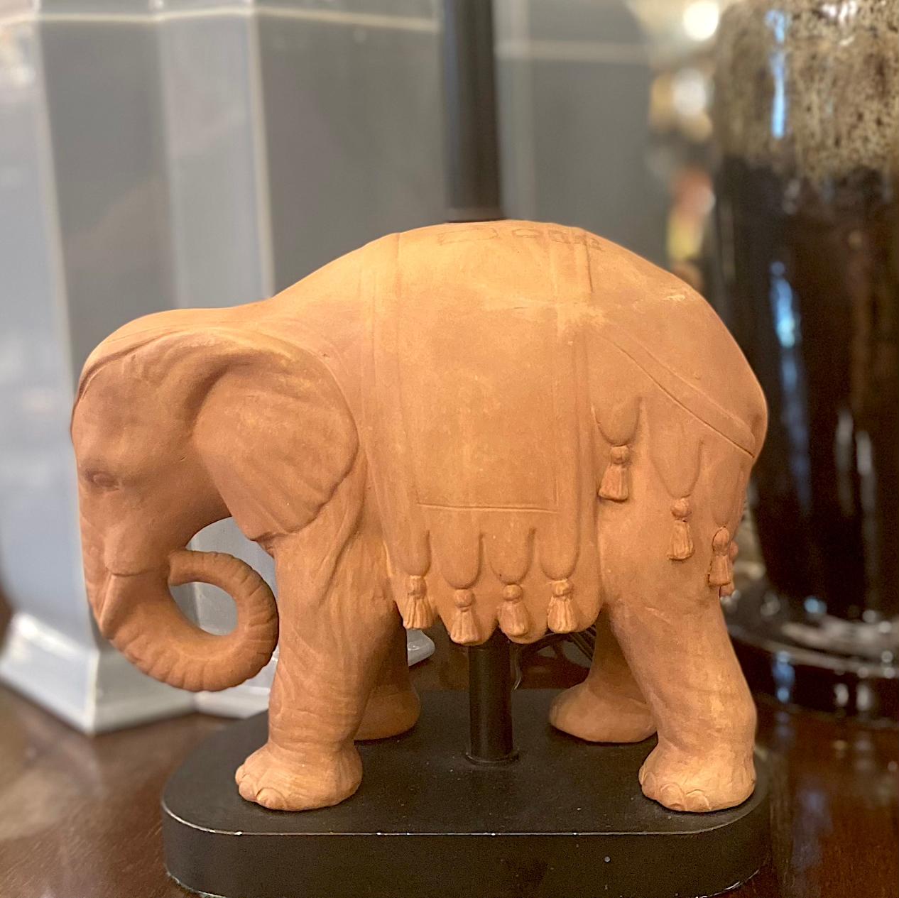 elephant lamp base