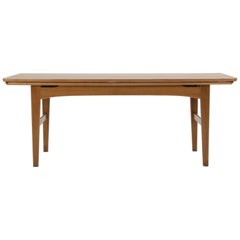 Midcentury Elevator Teak Table