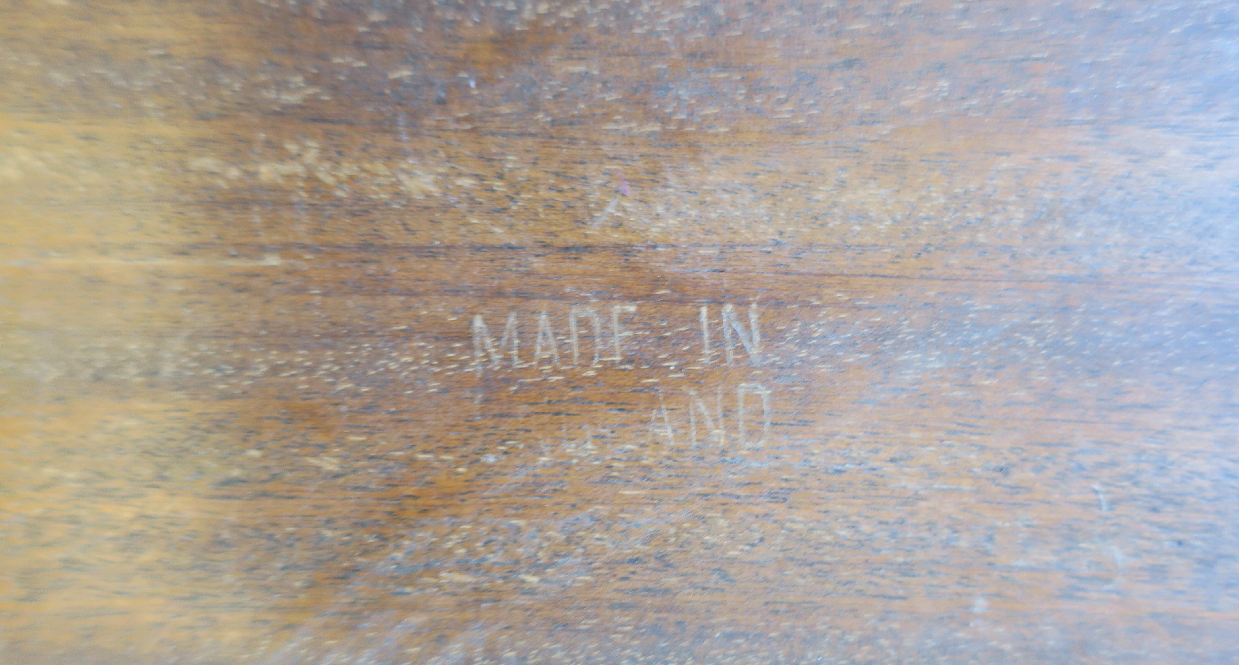 Midcentury English Burl Wood Coffee Table 13