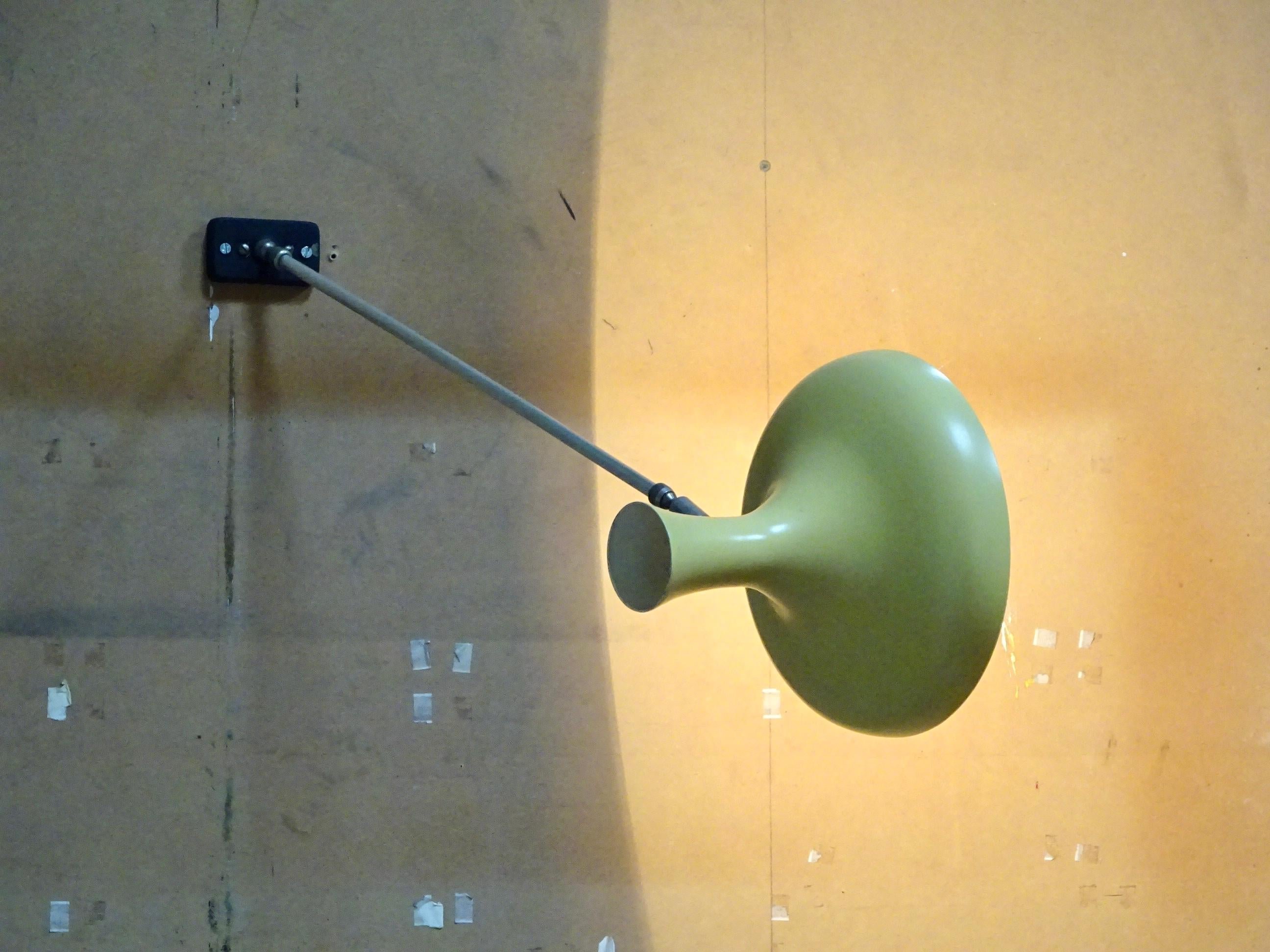 Mid-Century Modern Midcentury “Erpé” Diabolo Wall Lamp For Sale