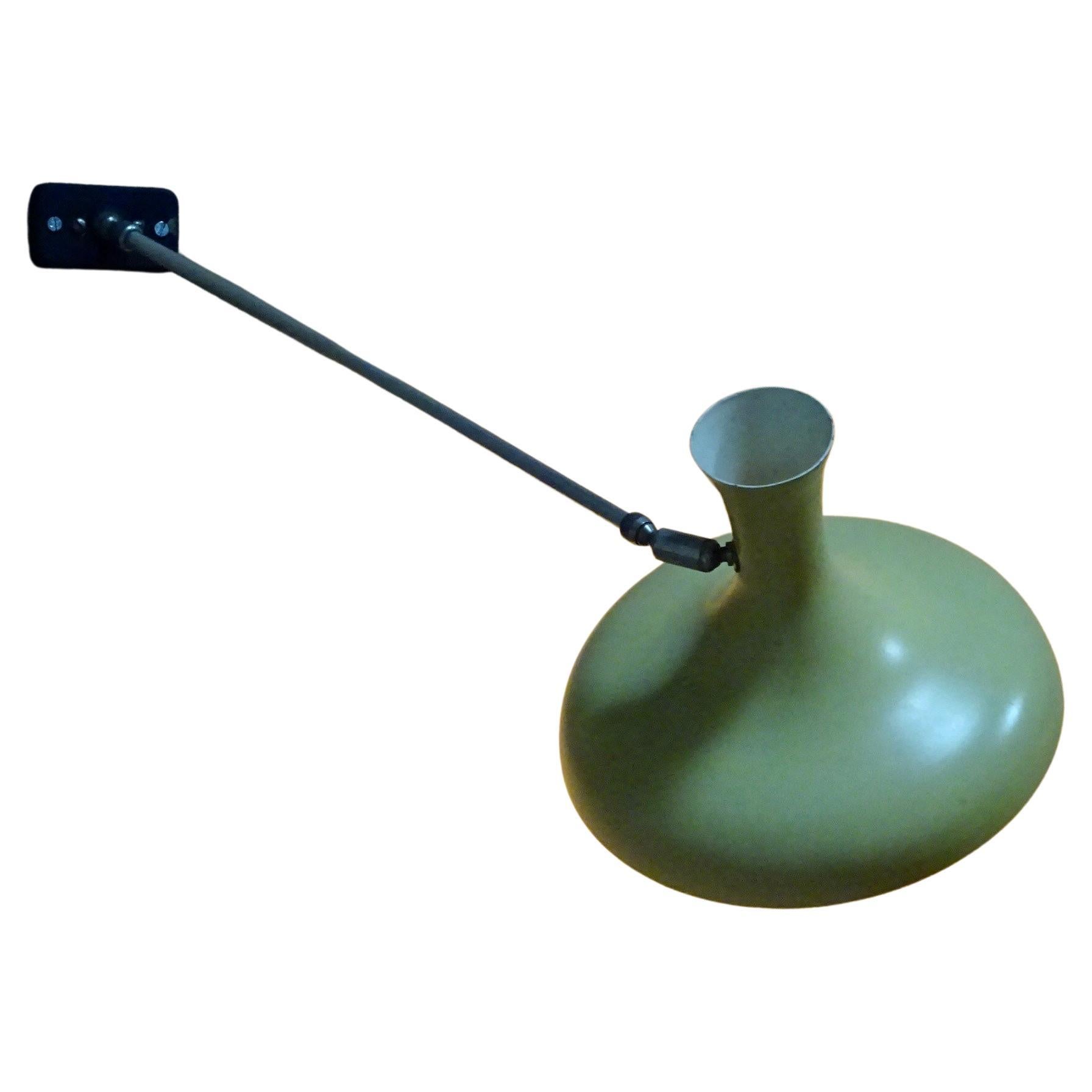 Midcentury “Erpé” Diabolo Wall Lamp For Sale