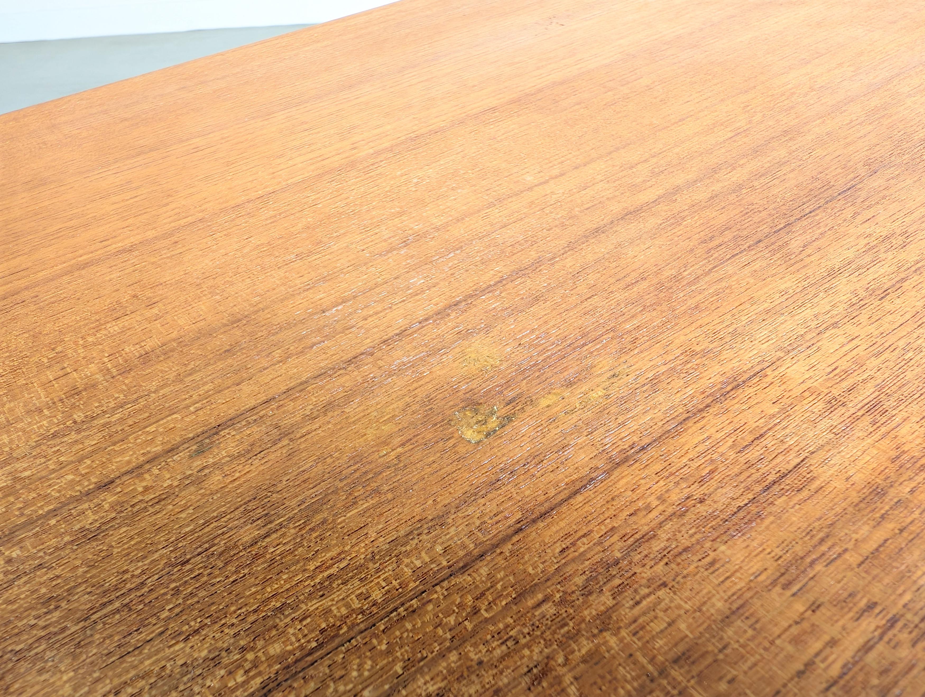 Midcentury Esstisch ausziehbar Rogenstrup Vintage teak danish en vente 3