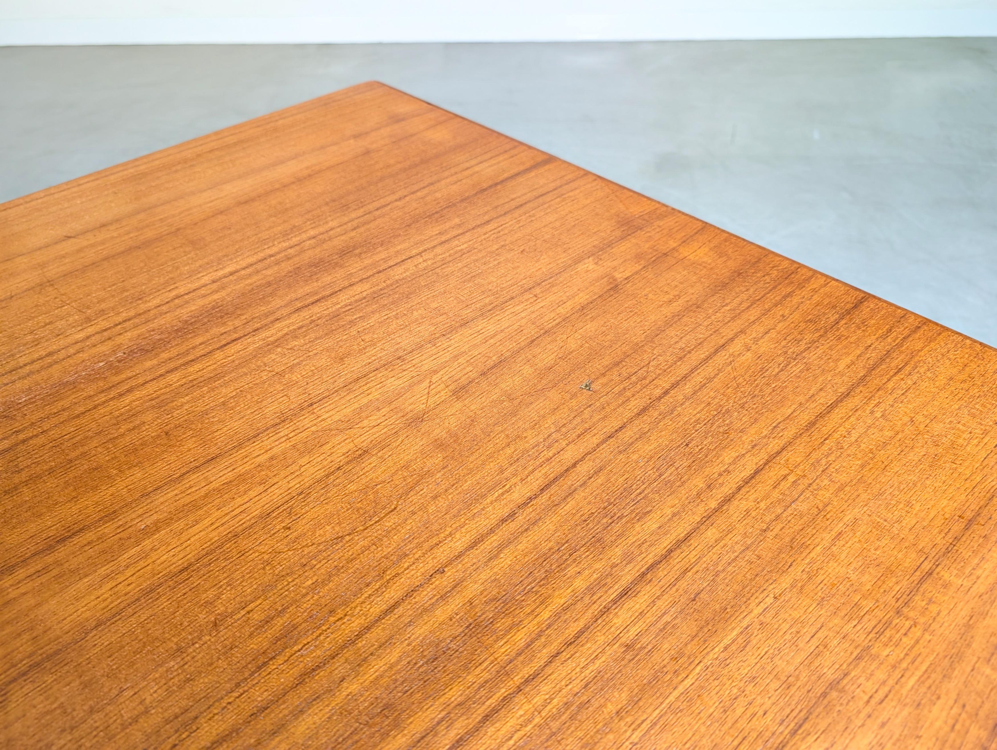 Midcentury Esstisch ausziehbar Rogenstrup Vintage teak danish en vente 4