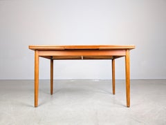 Midcentury Esstisch ausziehbar Rogenstrup Vintage teak dänisch