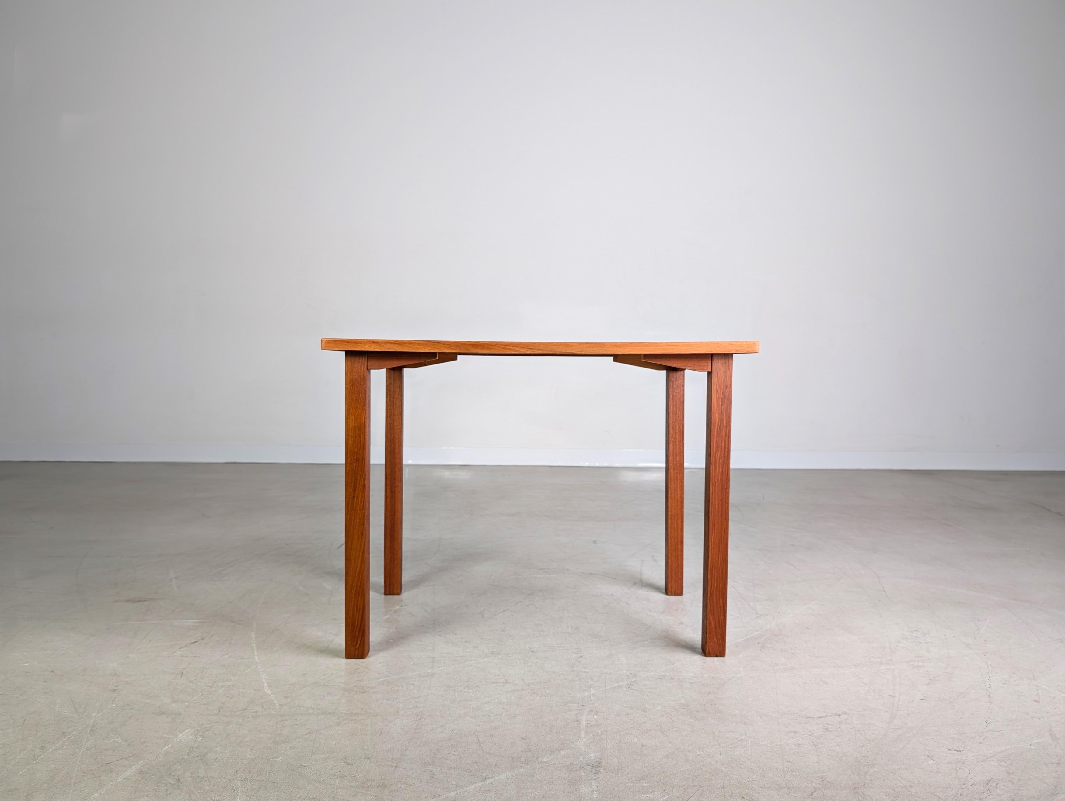 Mid-Century moderno Midcentury Esstisch Beistelltisch Couchtisch teak Vintage 1960 in vendita