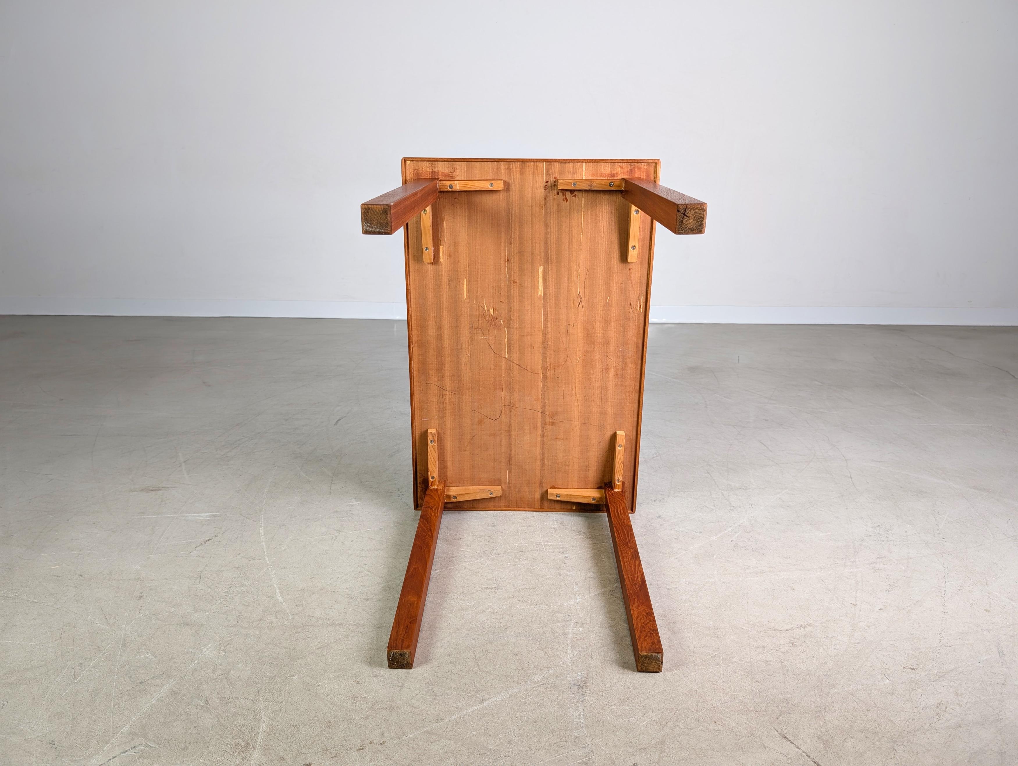 Teak Midcentury Esstisch Beistelltisch Couchtisch teak Vintage 1960 in vendita