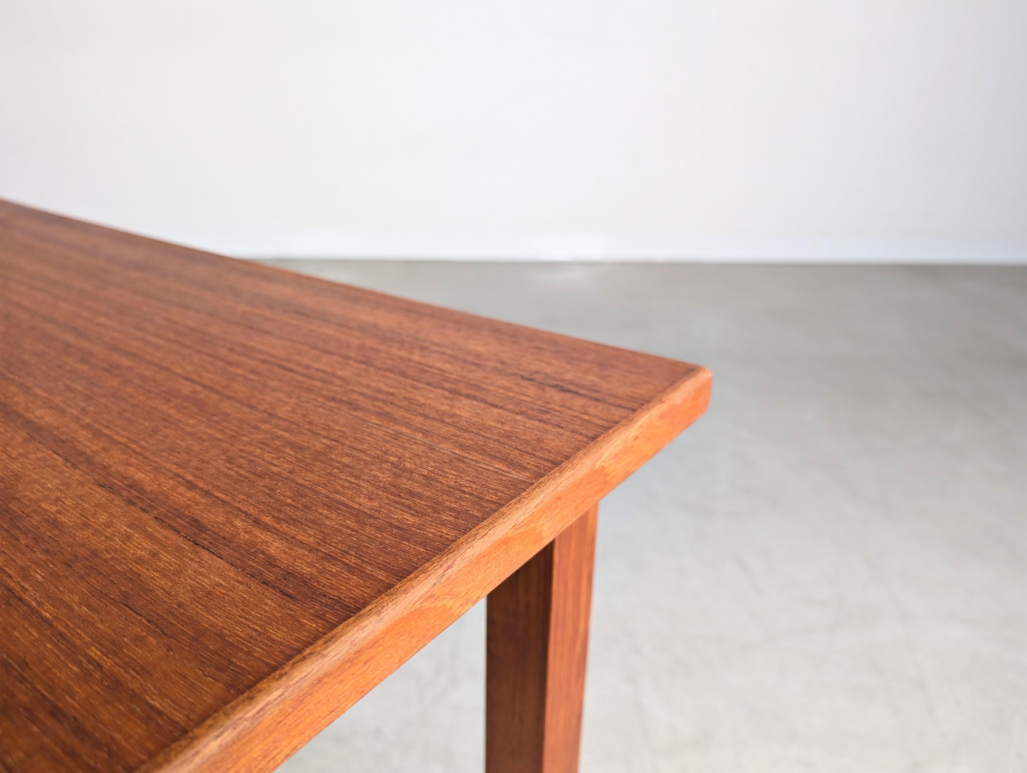 Midcentury Esstisch Beistelltisch Couchtisch teak Vintage 1960 in vendita 1