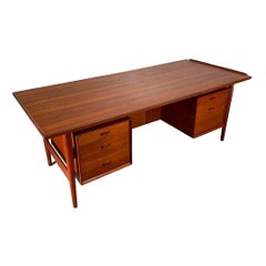 Midcentury Executive Desk in Teak by Arne Vodder for Sibast, Denmark circa 1960s