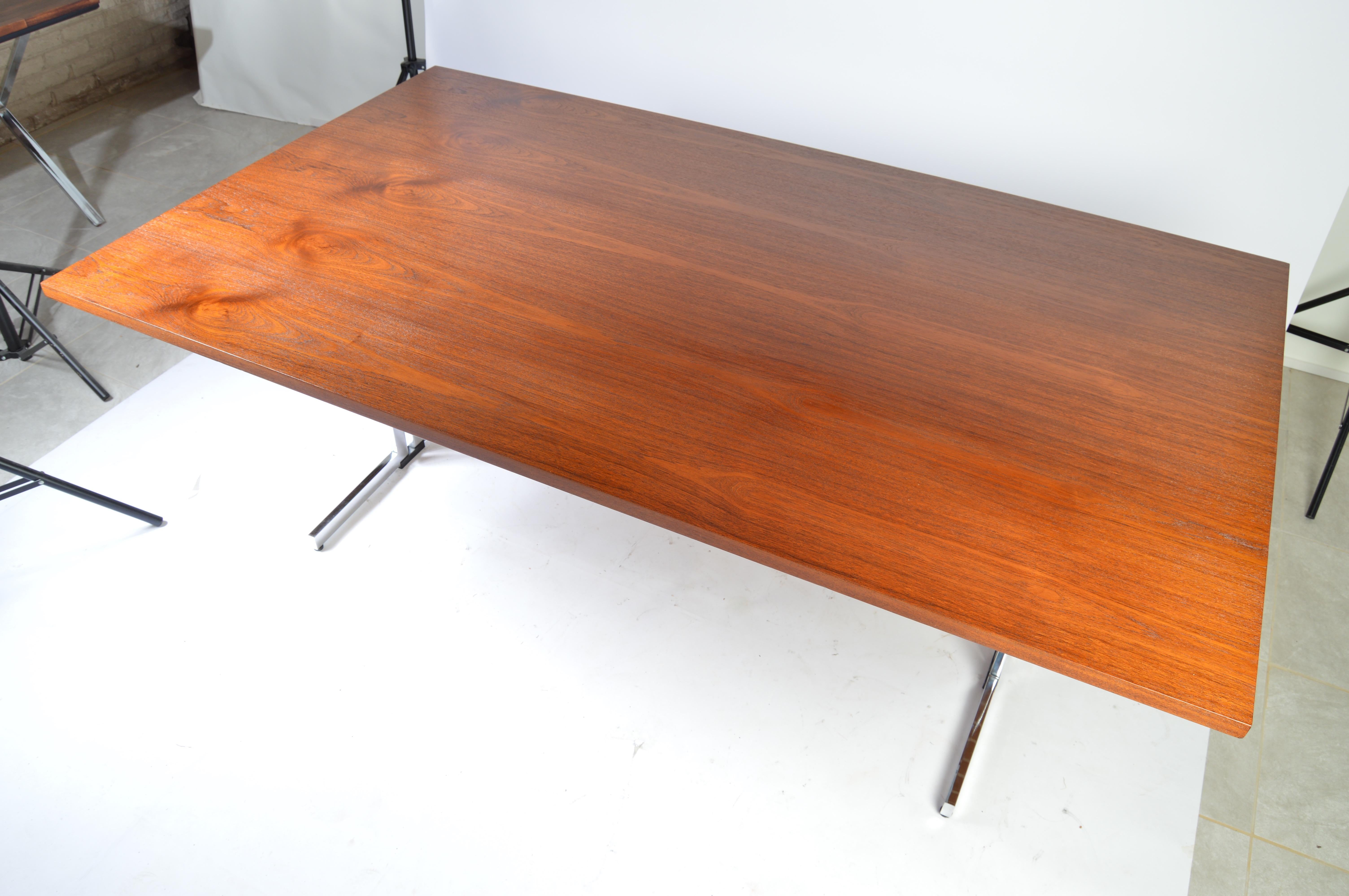 Mid-Century Modern Midcentury Executive Desk or Table Attributed to Walter Knoll Germany