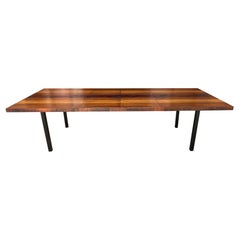 Midcentury Expandable Dining Table by Milo Baughman with '2' Leaves