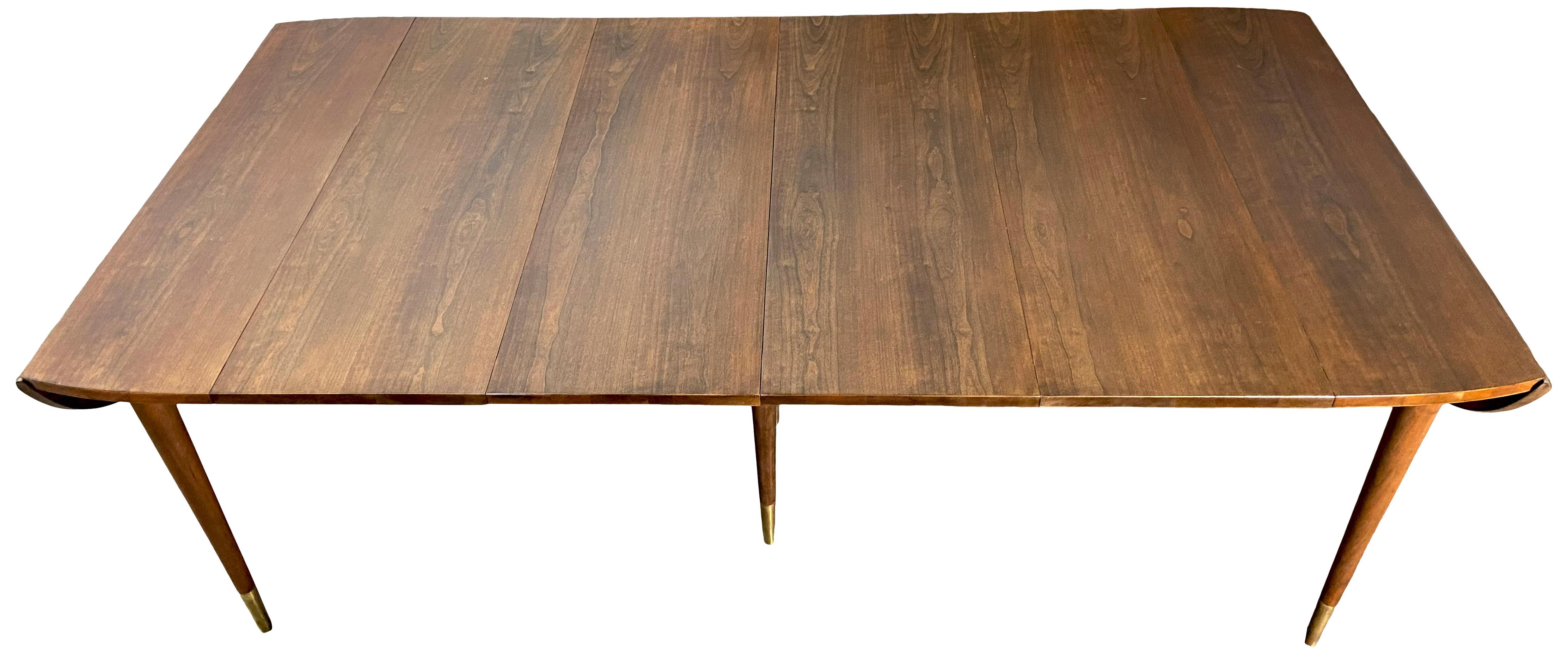 Midcentury Extension Drop-Leaf Dining Table by John Widdicomb 1