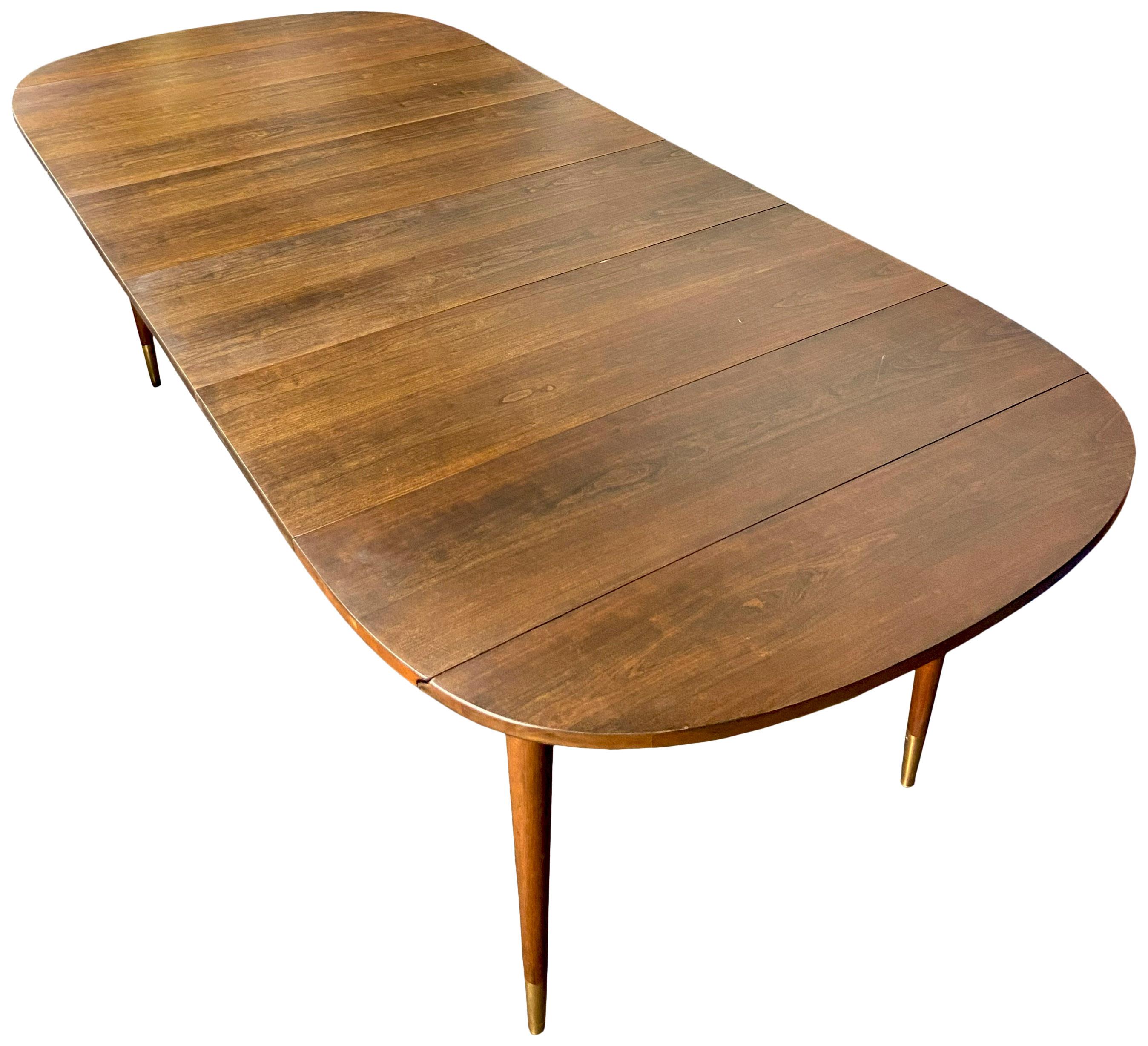 Midcentury Extension Drop-Leaf Dining Table by John Widdicomb 2