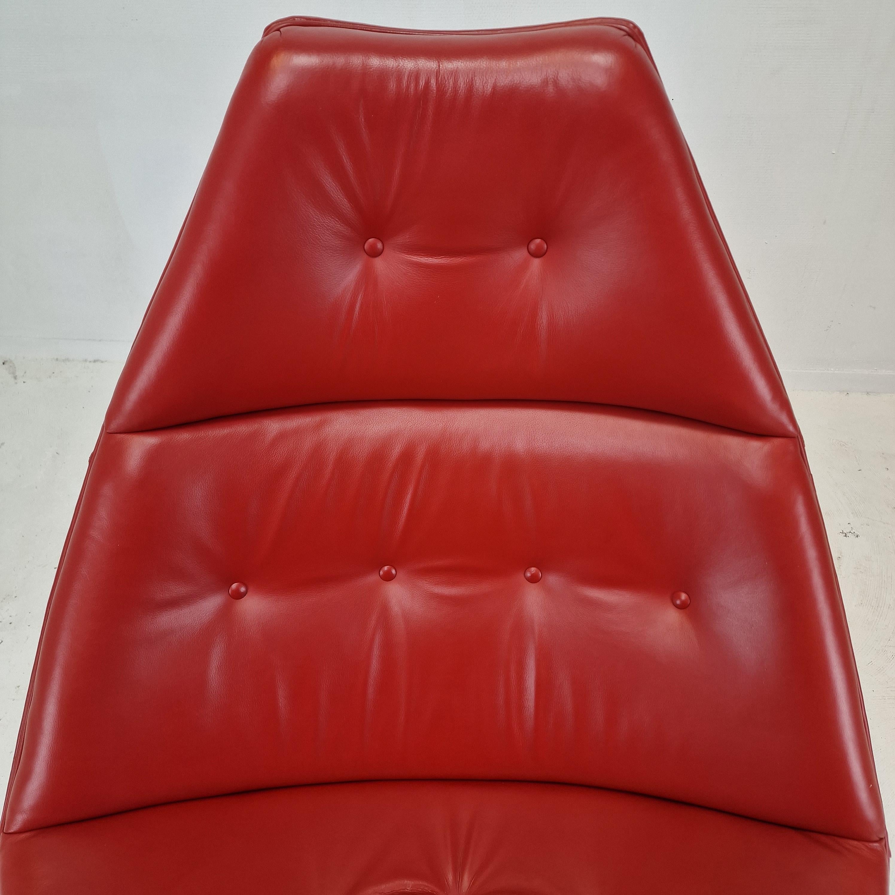 Midcentury F510 Lounge Chair by Geoffrey Harcourt for Artifort, 1970s For Sale 4