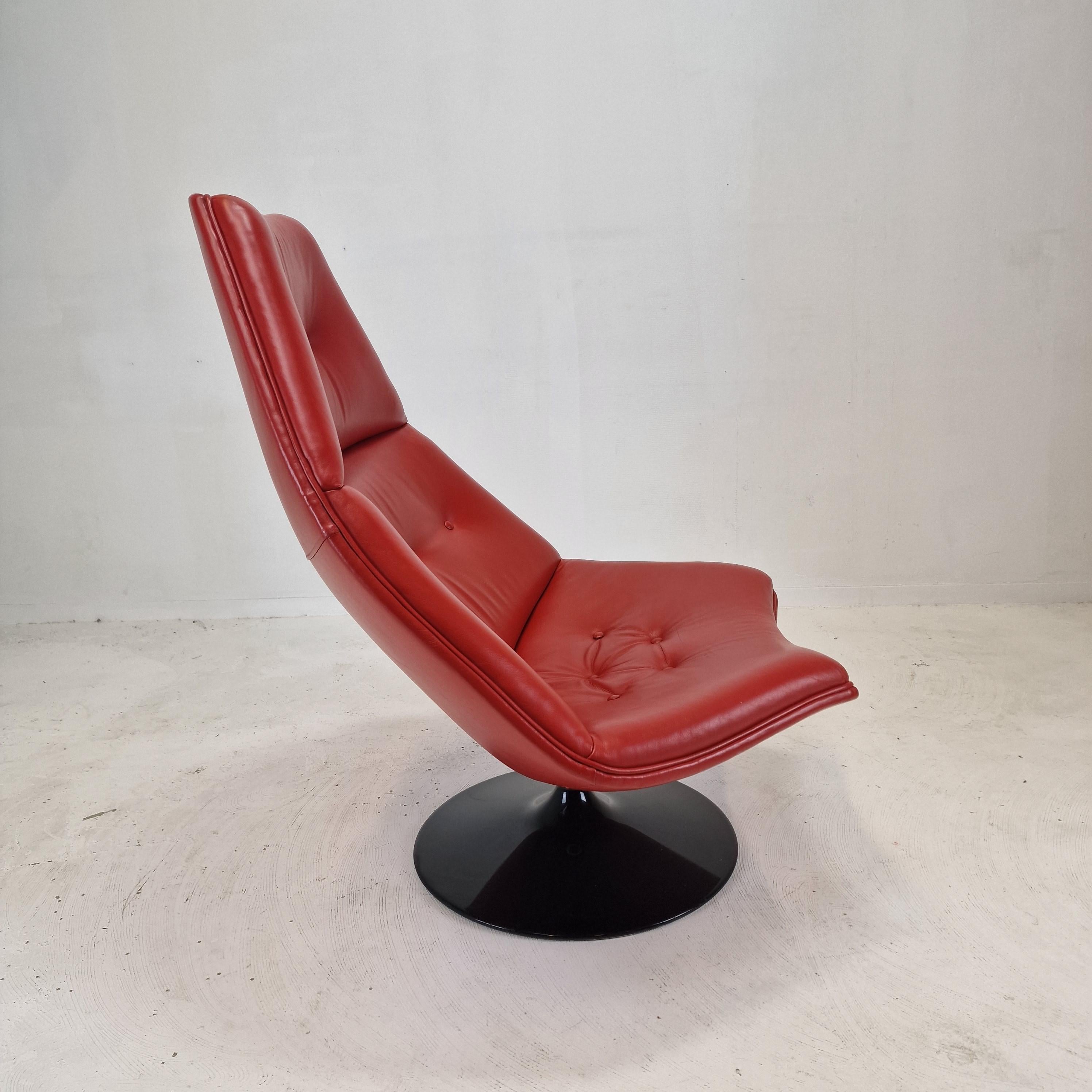 Late 20th Century Midcentury F510 Lounge Chair by Geoffrey Harcourt for Artifort, 1970s For Sale