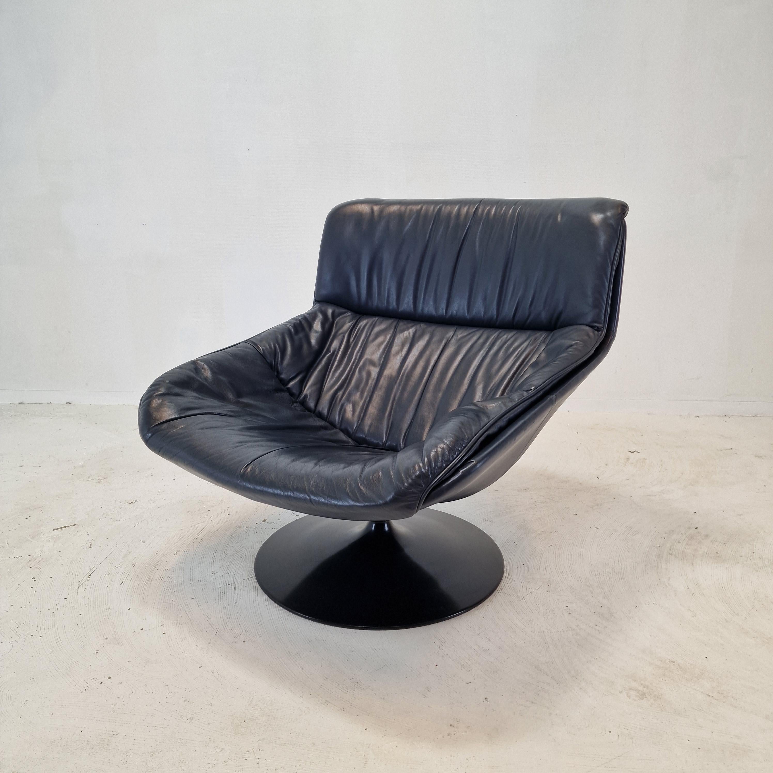Mid-Century Modern Midcentury F518 Lounge Chair by Geoffrey Harcourt for Artifort, 1970s For Sale