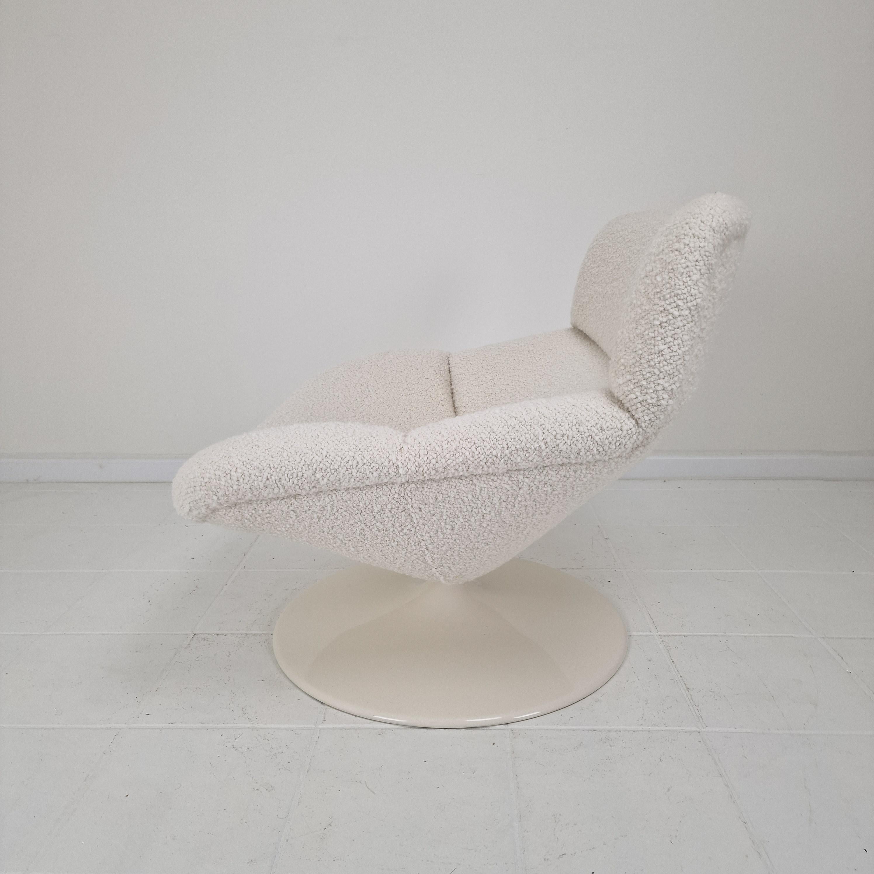 Midcentury F518 Lounge Chair by Geoffrey Harcourt for Artifort, 1970s In Excellent Condition In Oud Beijerland, NL