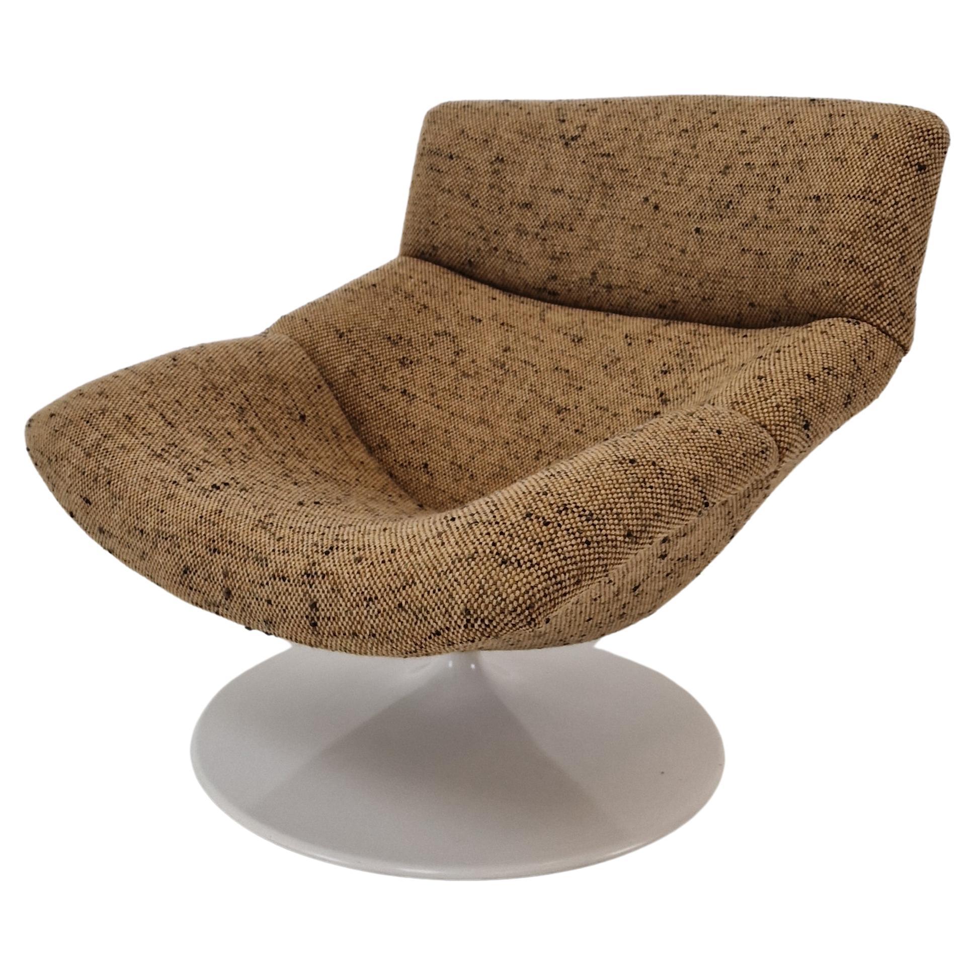 Midcentury F518 Lounge Chair by Geoffrey Harcourt for Artifort, 1970s For Sale
