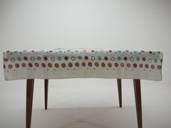 Midcentury Fabric TableCloth, Czechoslovakia, 1960s