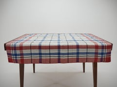 Midcentury Fabric TableCloth, Czechoslovakia, 1960s