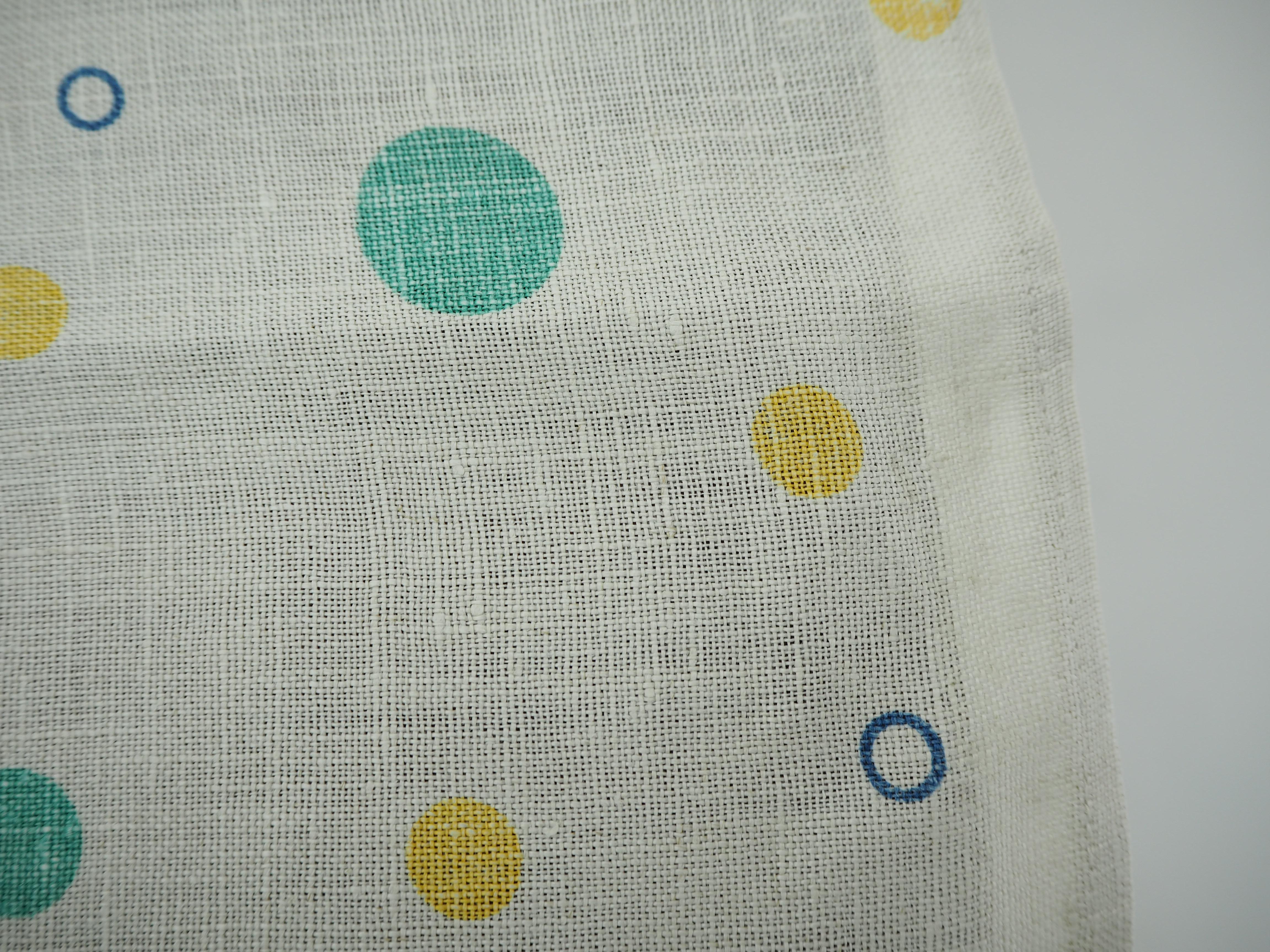 Midcentury Fabric TableCloth, Czechoslovakia, 1960s In Good Condition For Sale In Praha, CZ