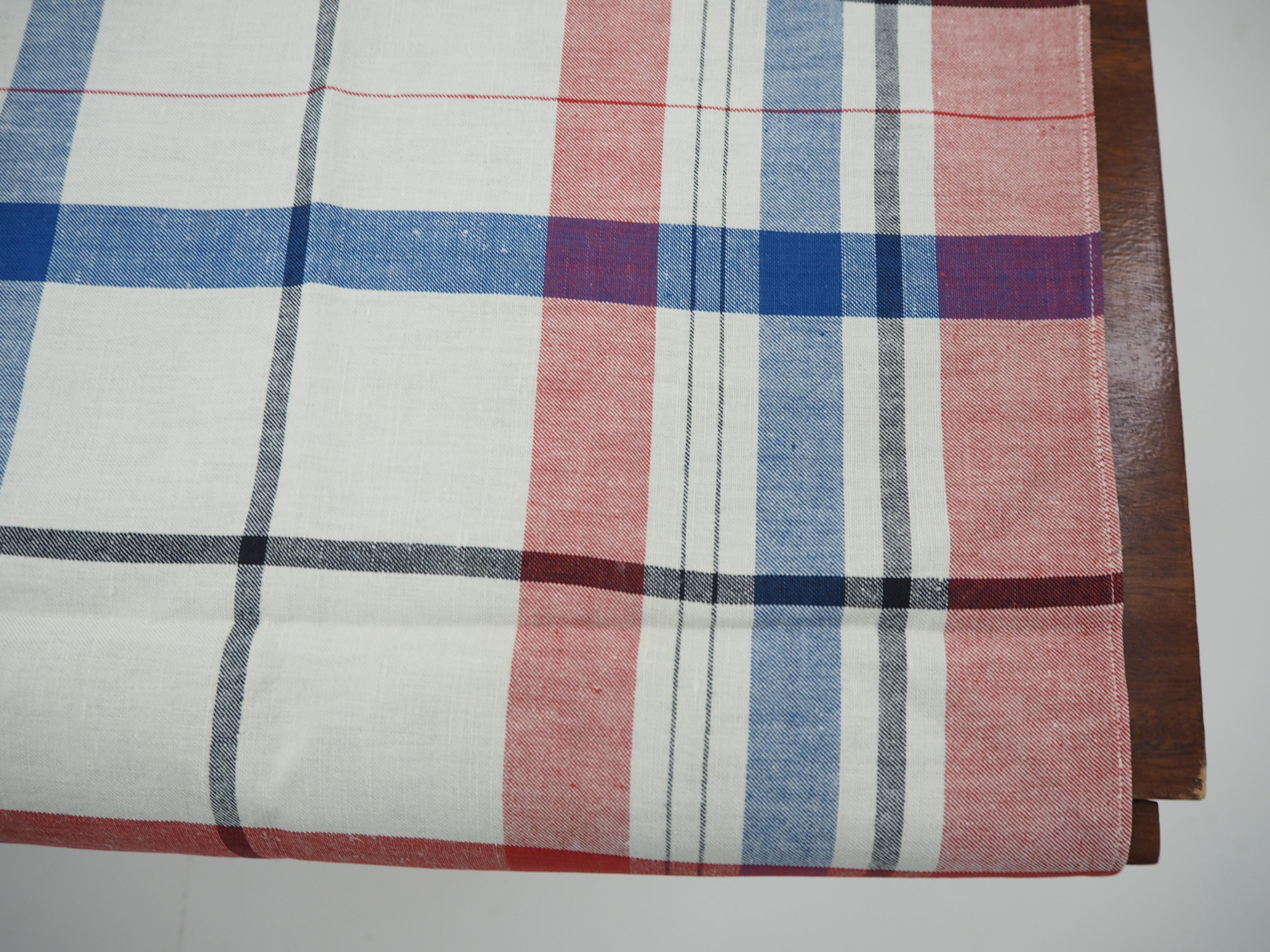 Mid-20th Century Midcentury Fabric TableCloth, Czechoslovakia, 1960s For Sale