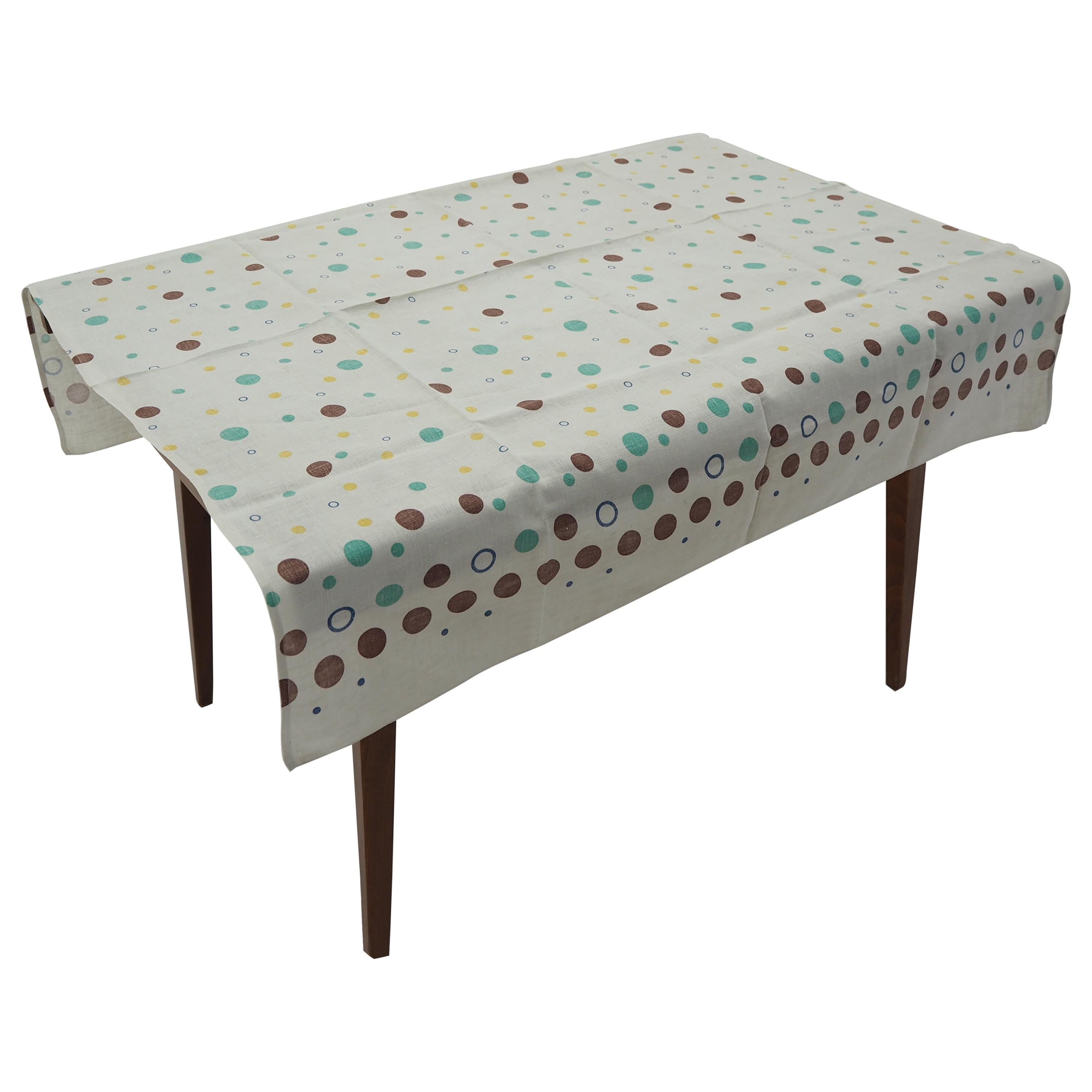 Table en tissu mi-siècle Cloth, Tchécoslovaquie, années 1960