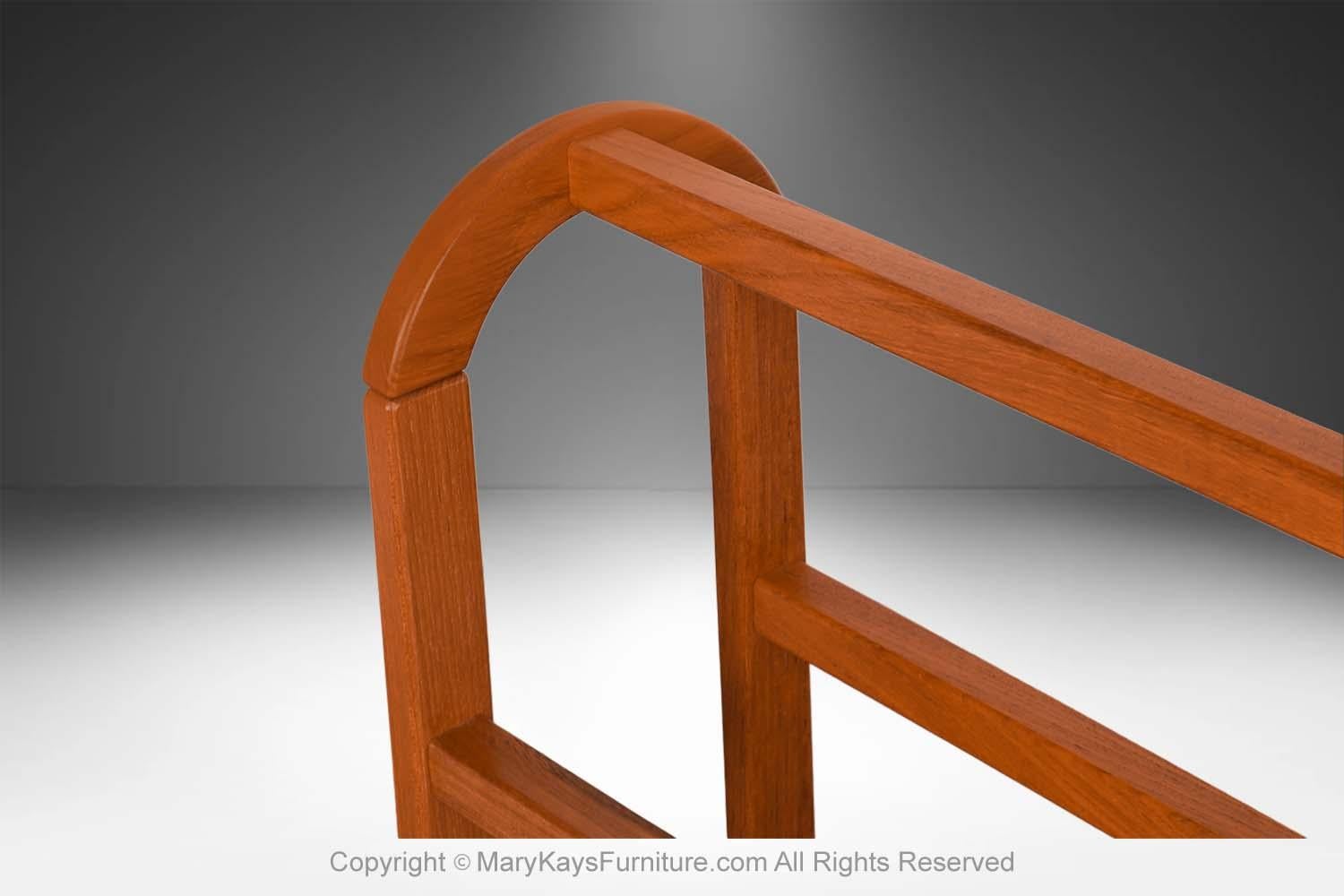 MidCentury FBJ Mobler Danish Denmark Teak Blanket Stand Rack For Sale 3