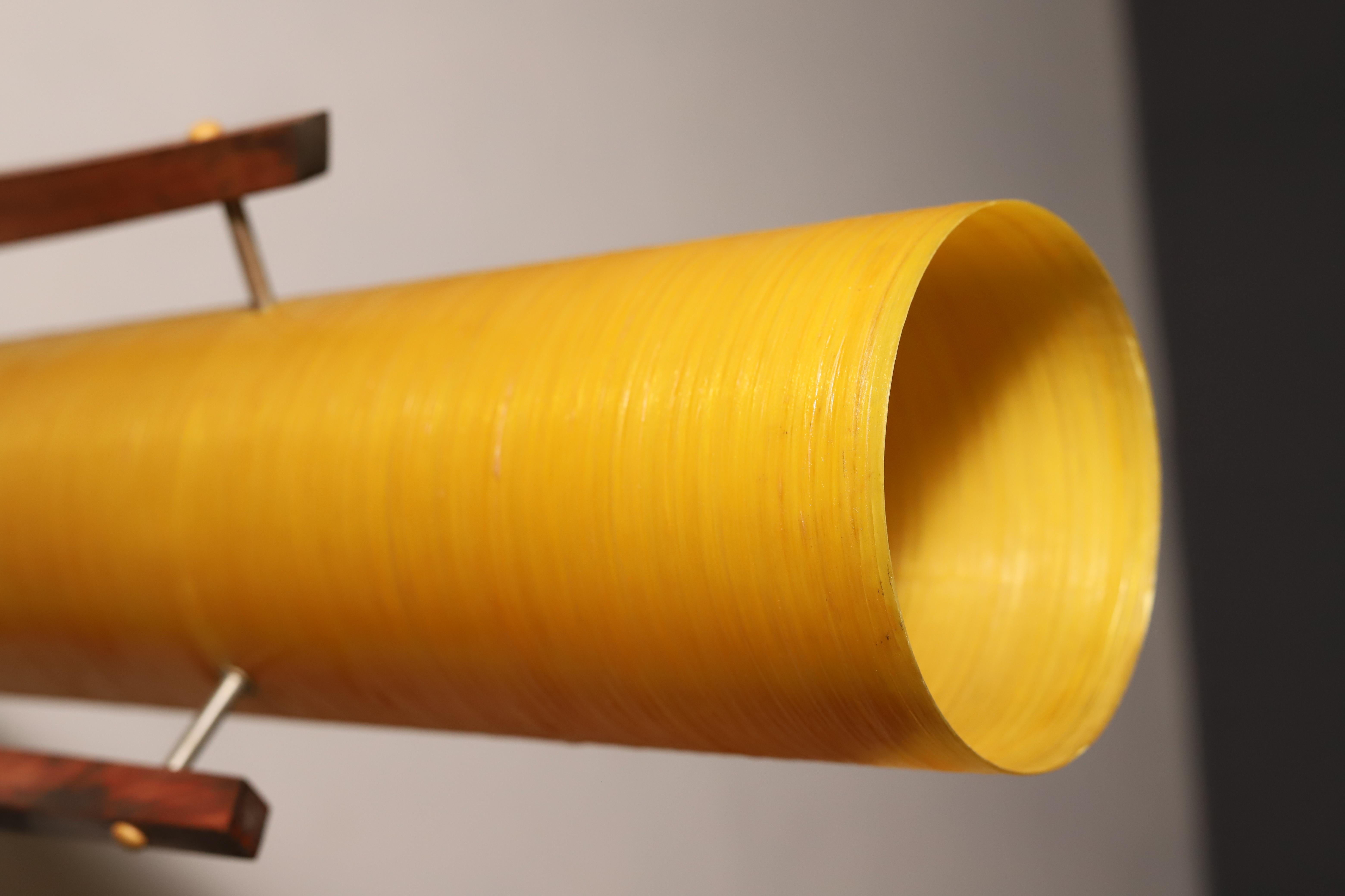 Midcentury Fibreglass Rocket Floor Lamp, 1960´s, Czechoslovakia For Sale 4