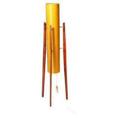 Fiberglas-Stehlampe aus der Mitte des Jahrhunderts, 1960er Jahre, Tschechoslowakei