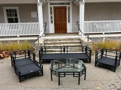 Midcentury Ficks Reed Rattan Patio Furniture