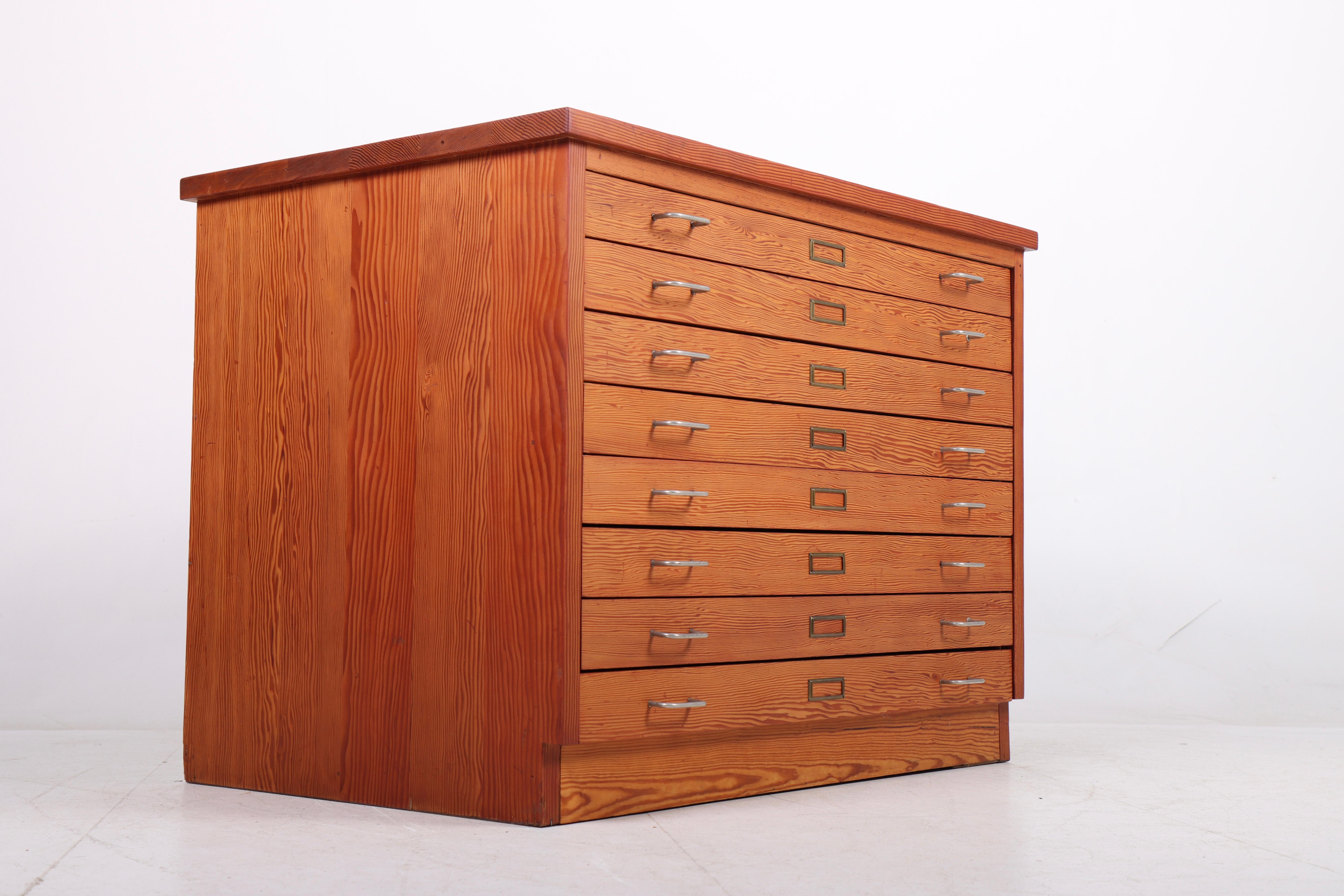 Midcentury File Cabinet in Oregon Pine, Danish Design, 1960s 1