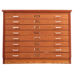 Midcentury File Cabinet in Oregon Pine, Danish Design, 1960s