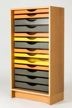 Mid-Century Filing Cabinet by Børge Mogensen, Sweden, 1960s