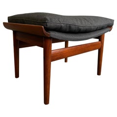 Midcentury Finn Juhl Ottoman or Stool