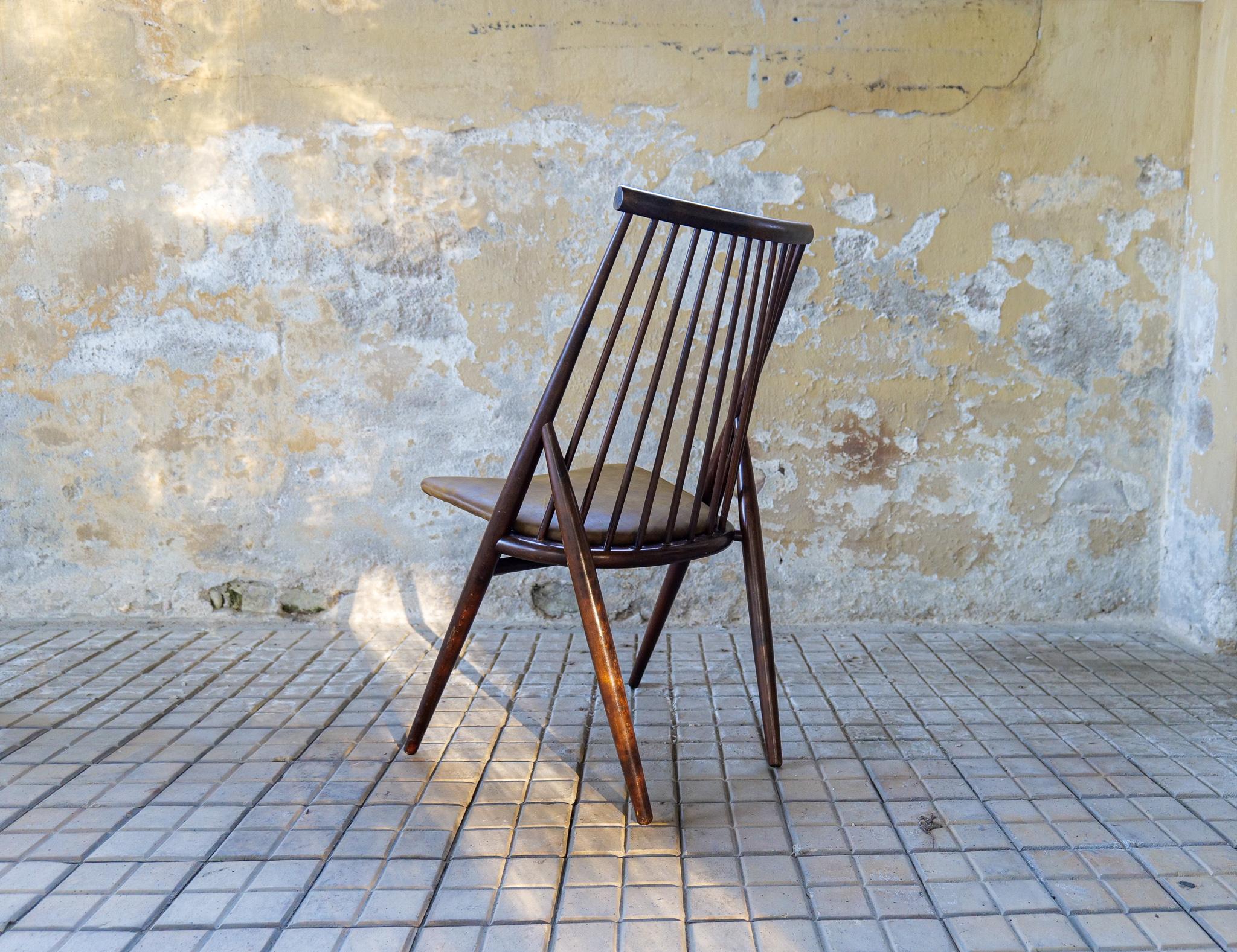 Midcentury Flamingo Chairs by Thea Leonard Nassjo Stolfrabrik, Sweden, 1950s 6