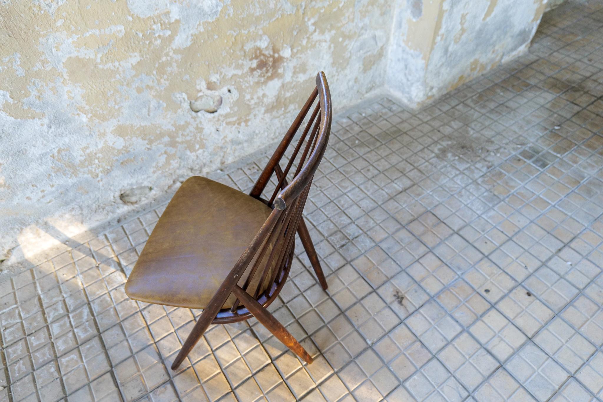 Midcentury Flamingo Chairs by Thea Leonard Nassjo Stolfrabrik, Sweden, 1950s 7