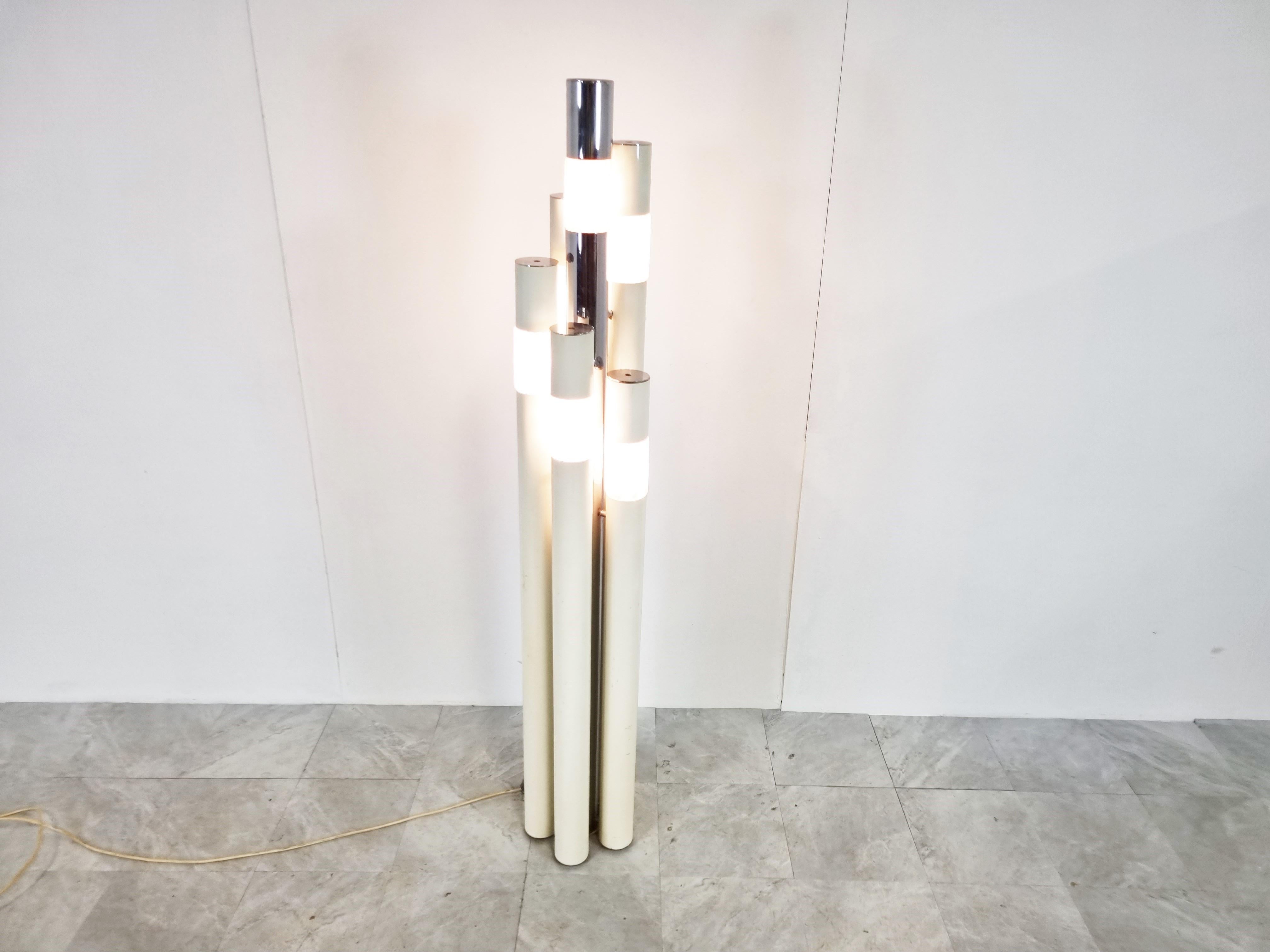Italian Midcentury Floor Lamp by Angelo Brotto for Esperia, 1960s