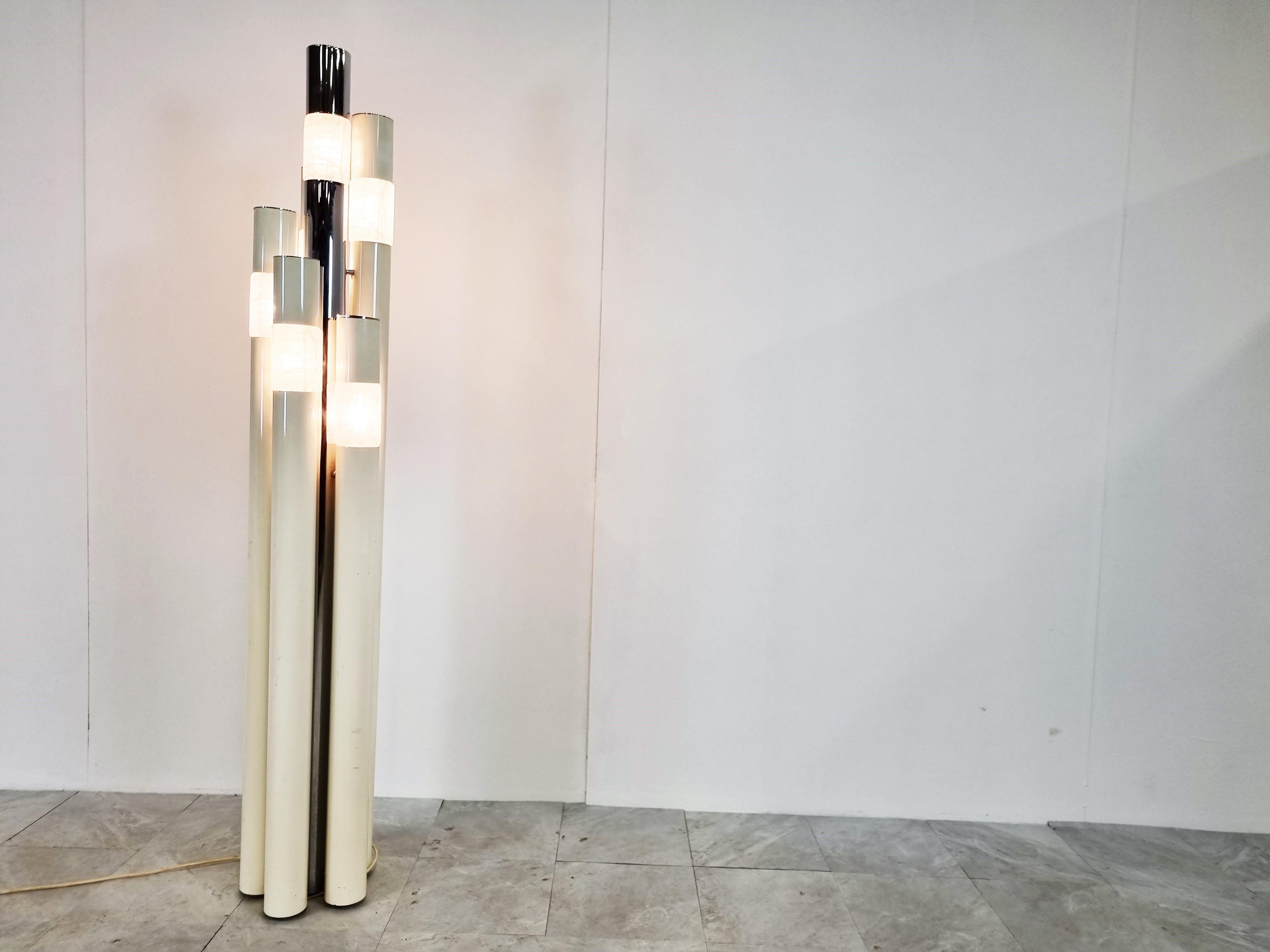 Midcentury Floor Lamp by Angelo Brotto for Esperia, 1960s In Good Condition In HEVERLEE, BE
