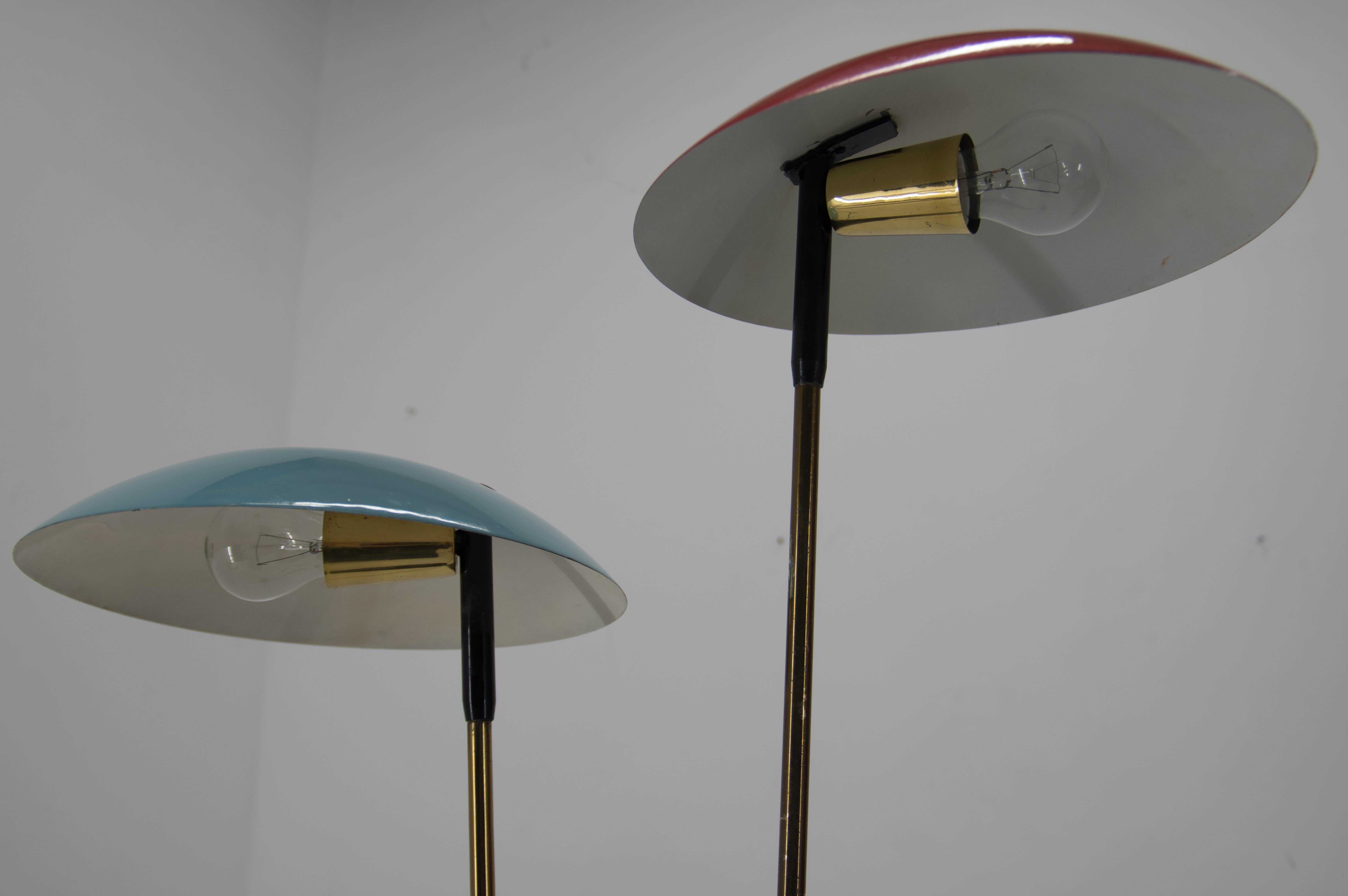 Mid-Century Modern Midcentury Floor Lamp by Drukov, 1960s For Sale