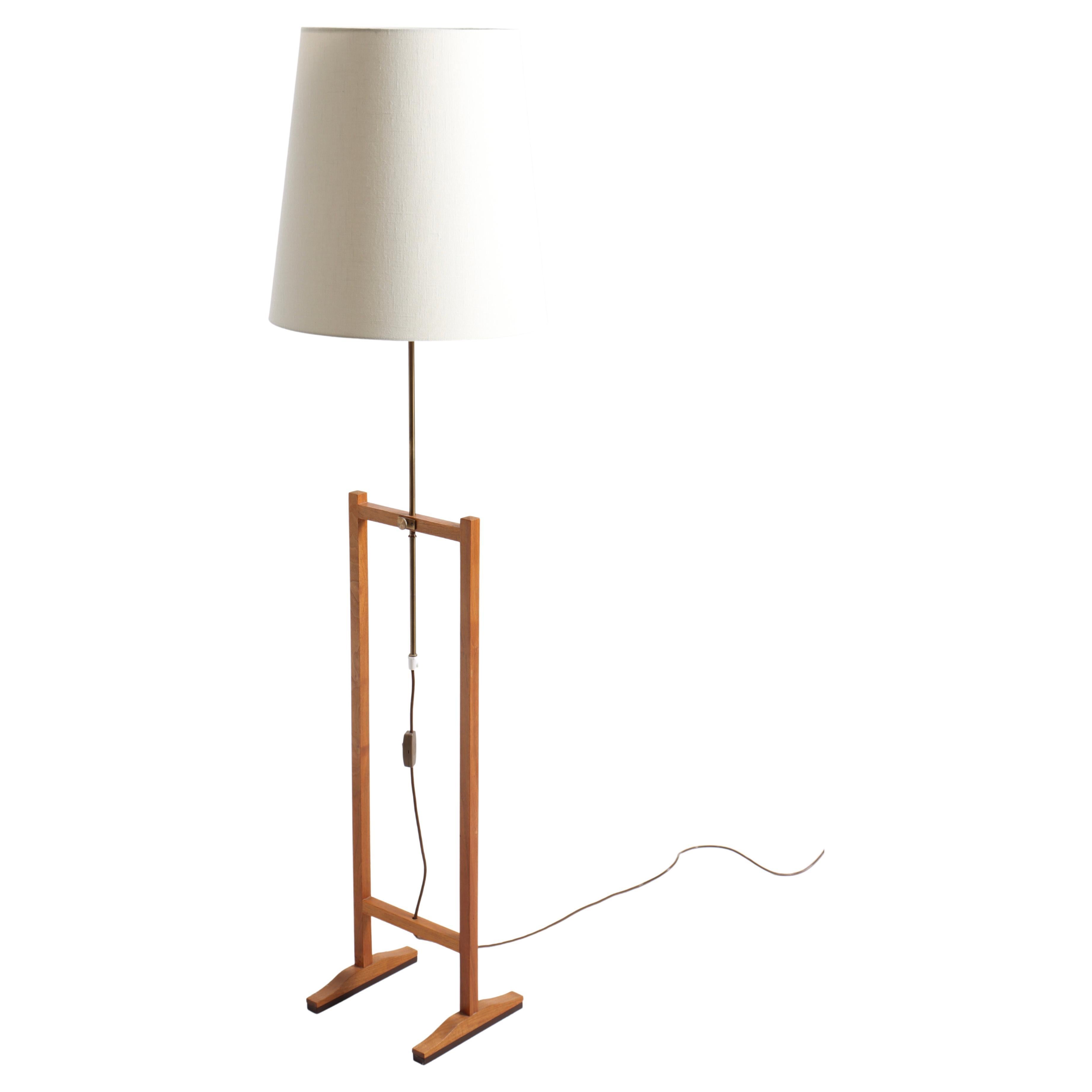 Mid-Century Floor Lamp by Frank Josef, Made in Sweden