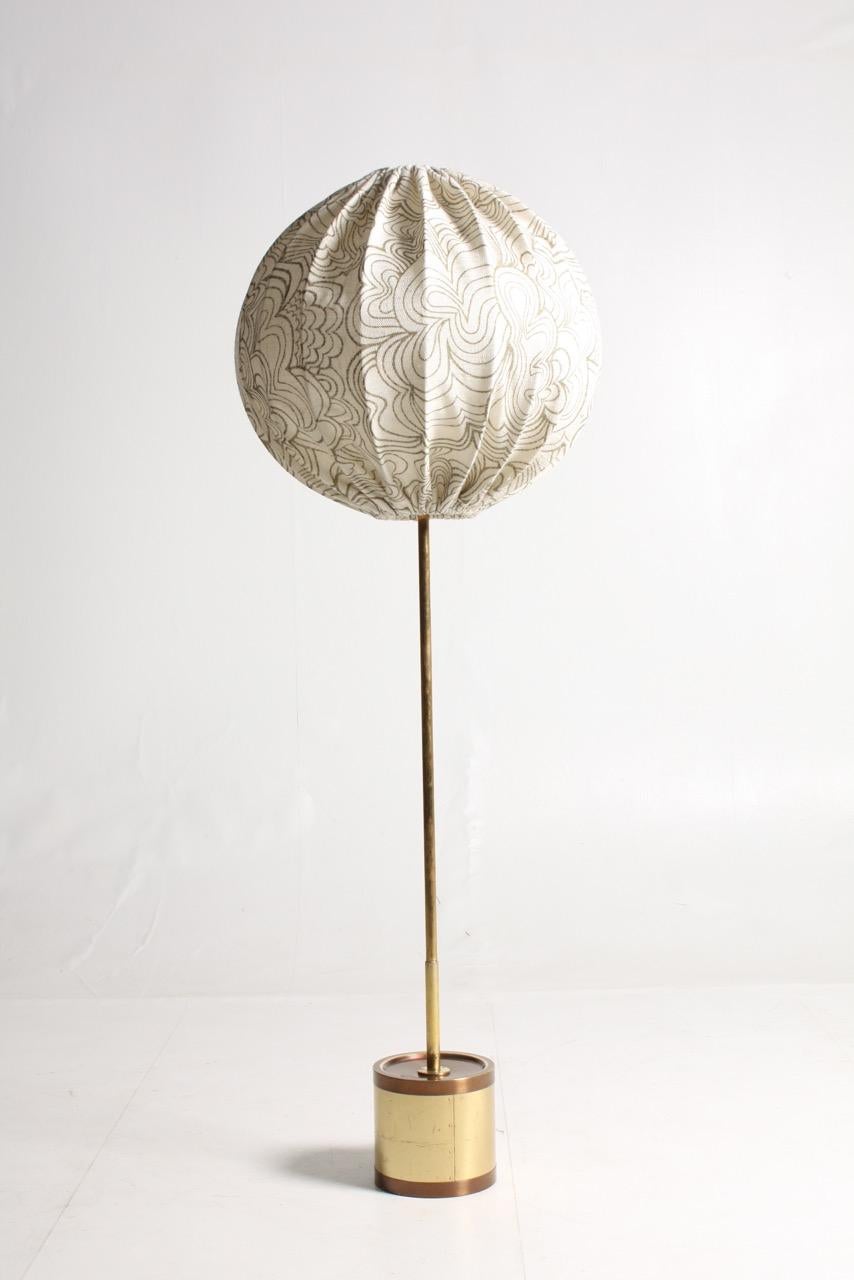Midcentury Floor Lamp by Hans Agne Jacobsson, Made in Sweden For Sale 1