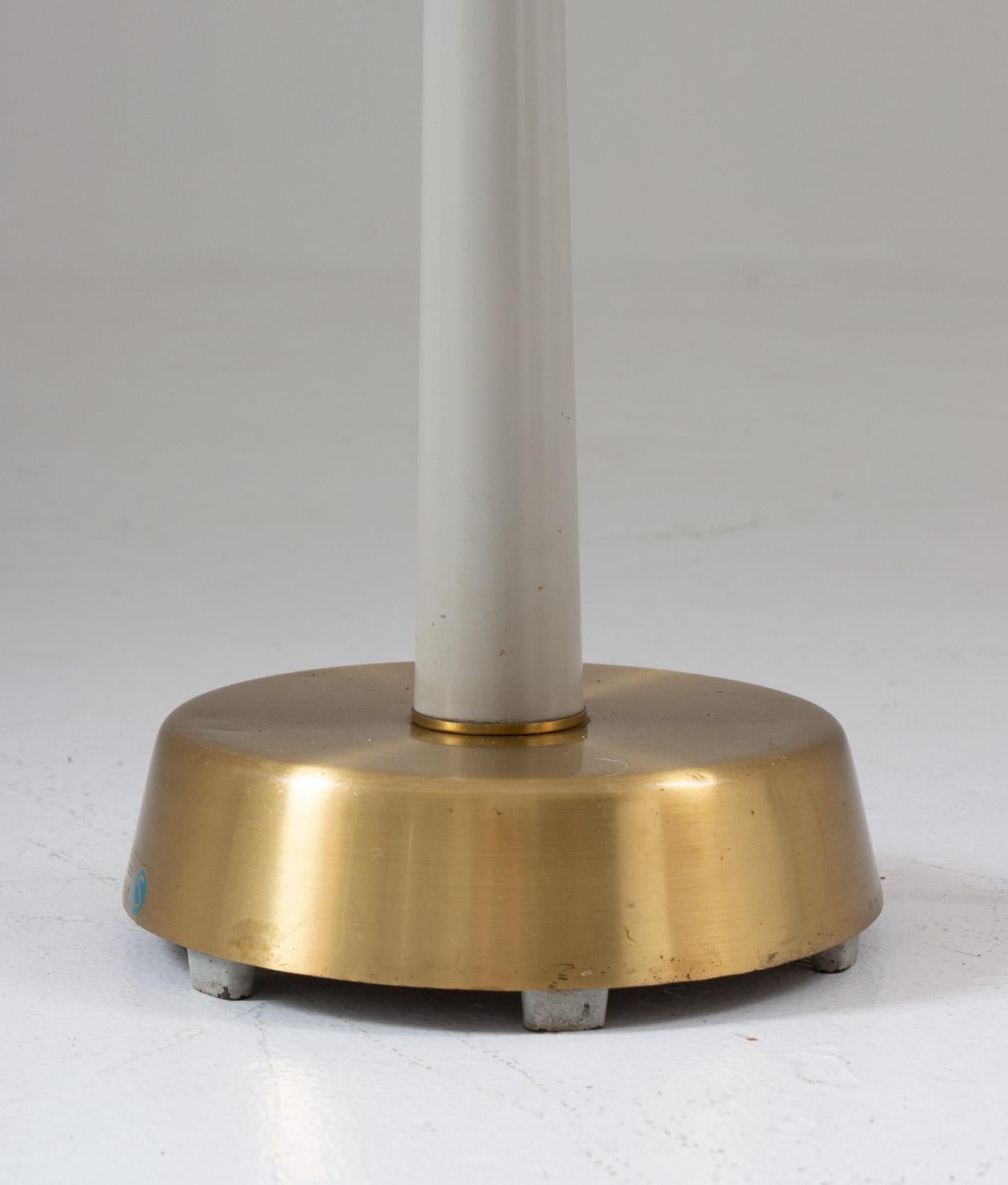 Midcentury Floor Lamp by Hans Bergström for Ateljé Lyktan, 1940s, Sweden In Good Condition For Sale In Karlstad, SE