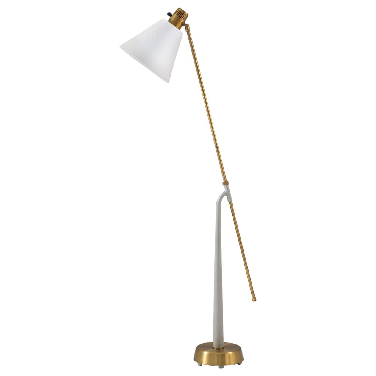 Stehlampe aus der Mitte des Jahrhunderts von Hans Bergstrm für Atelj Lyktan, 1940er Jahre, Schweden im Angebot