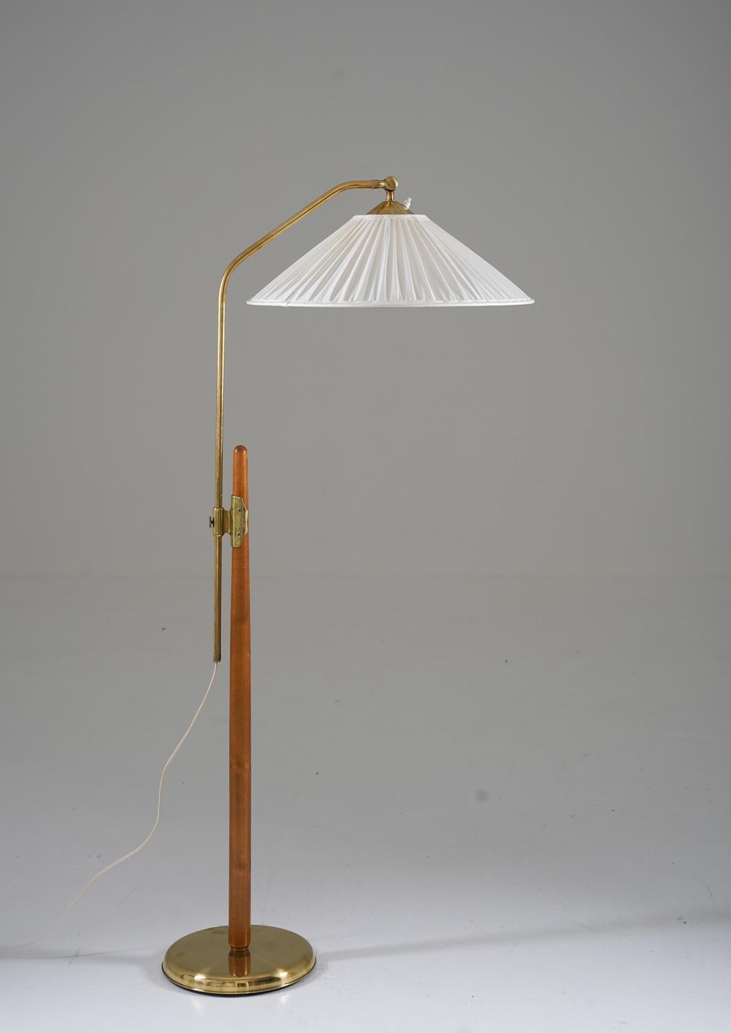 Mid-Century Modern Midcentury Floor Lamp by Liberty, 1940s, Sweden For Sale